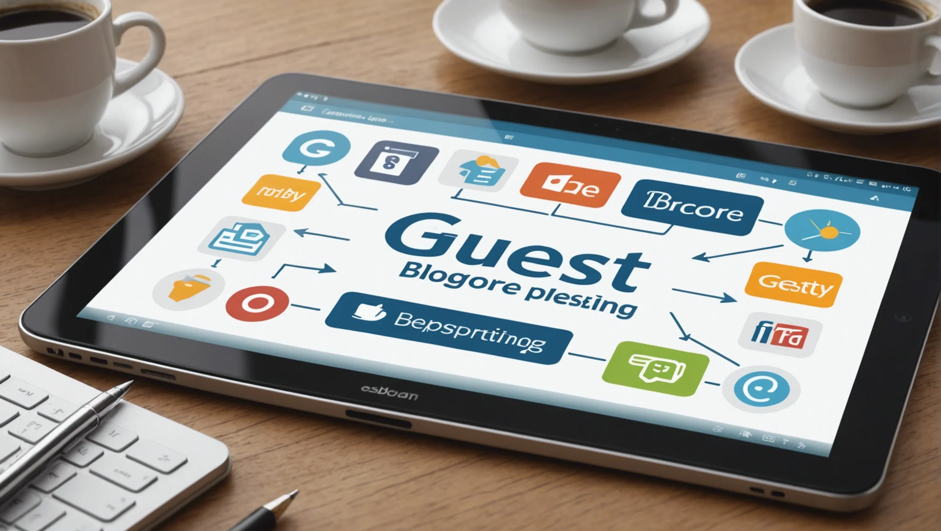 Enhanced online visibility and brand exposure through guest blogging