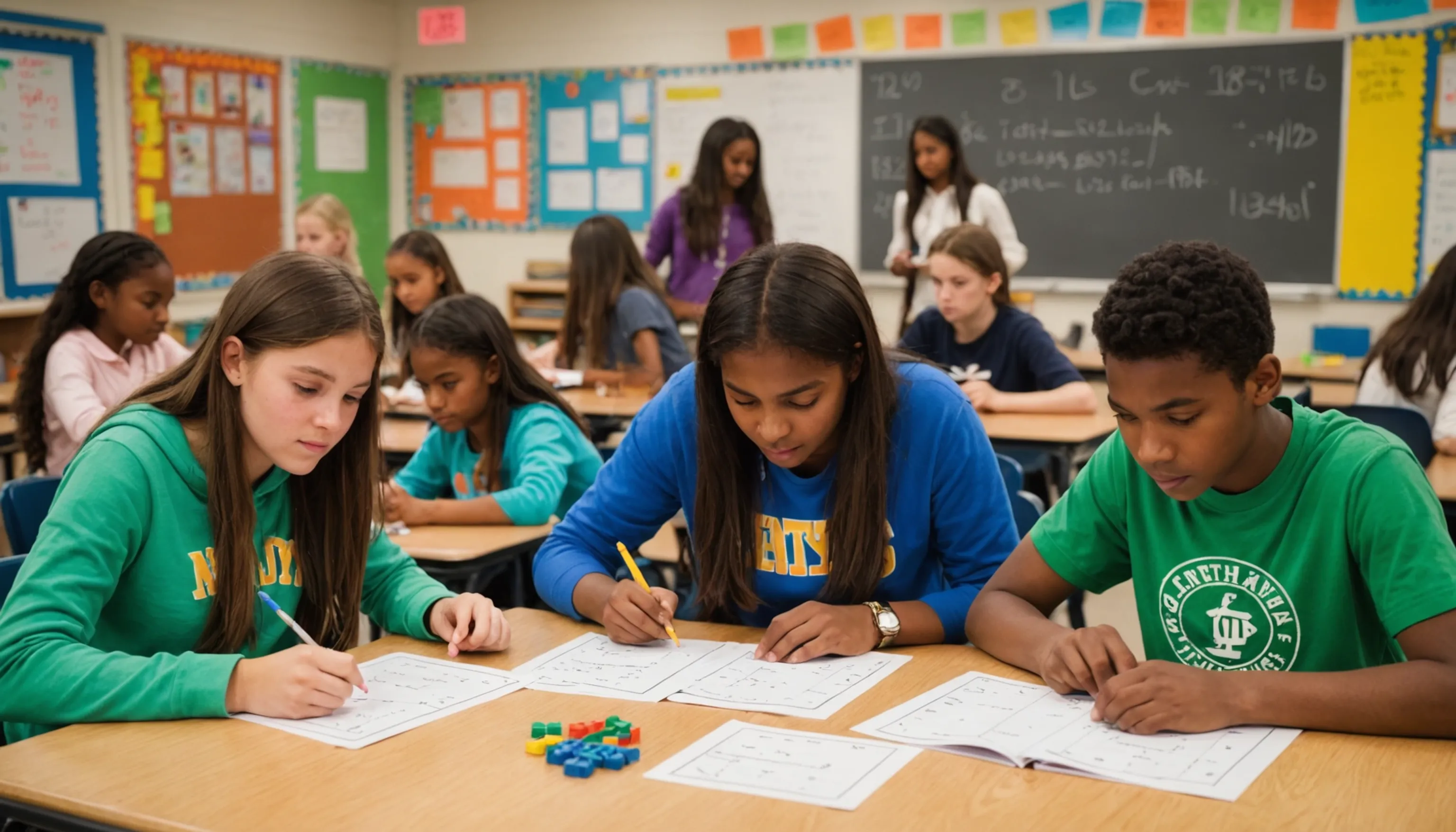 Engaging after school math enrichment activities for teenagers