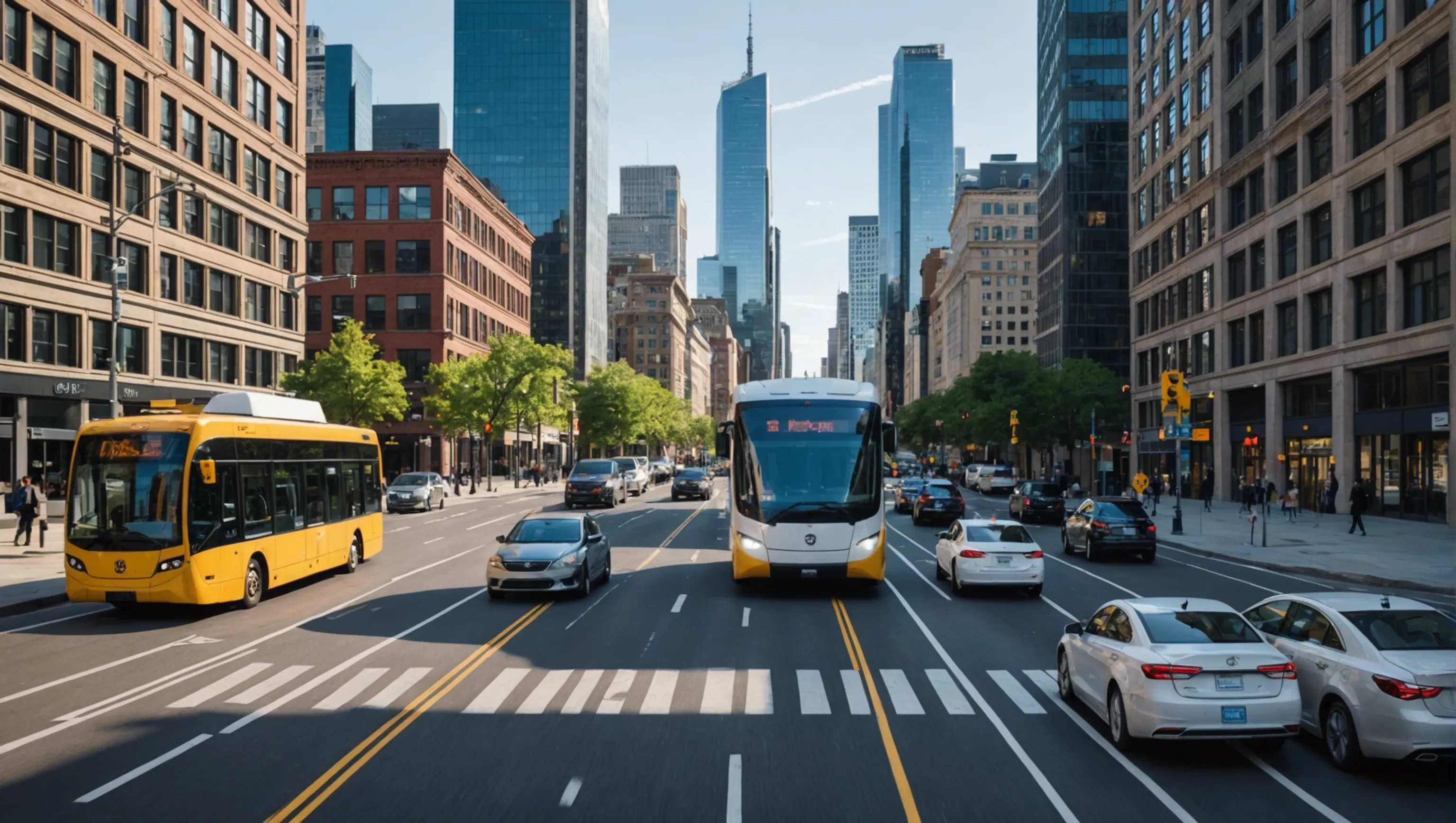 Défis et solutions pour l'intégration des véhicules autonomes dans les transports publics