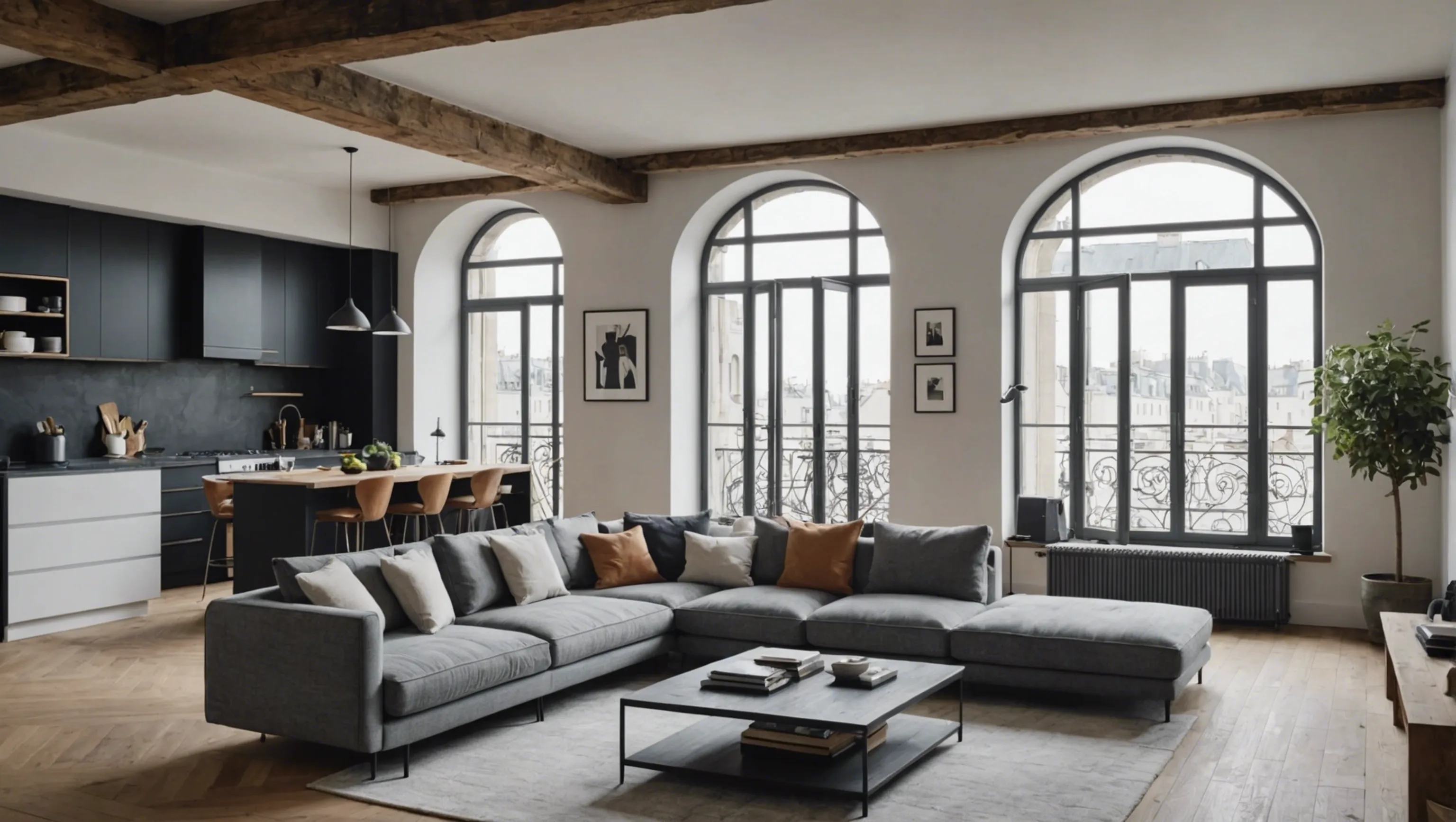 Loft contemporain à Paris : un espace moderne et inspirant