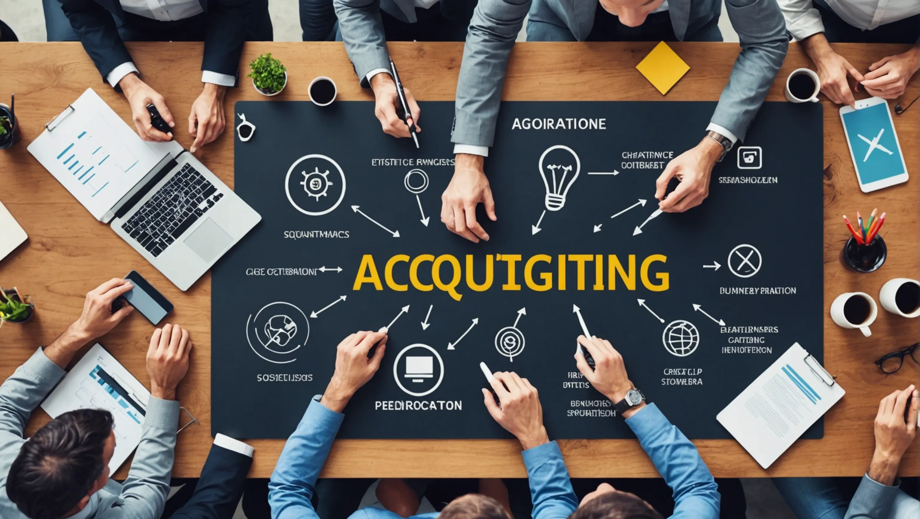 Acquisitions stratégiques pour l'innovation