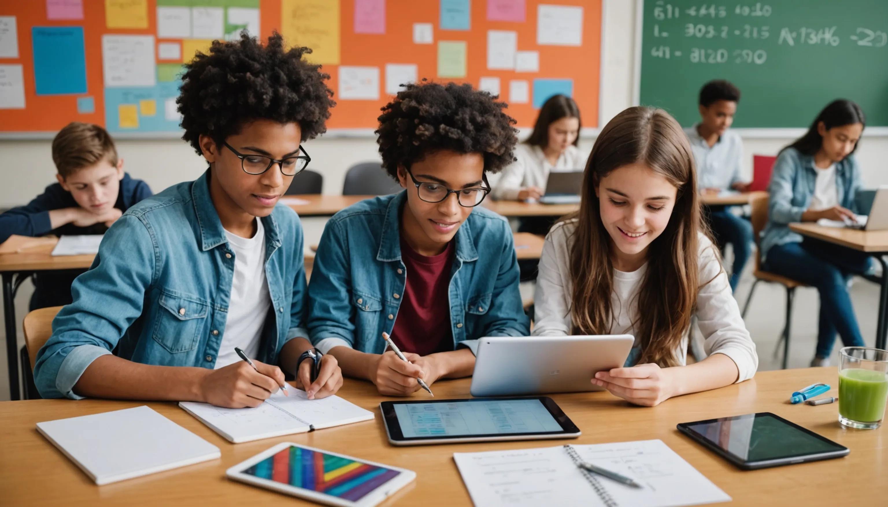 Enhancing math learning through technology for teenagers