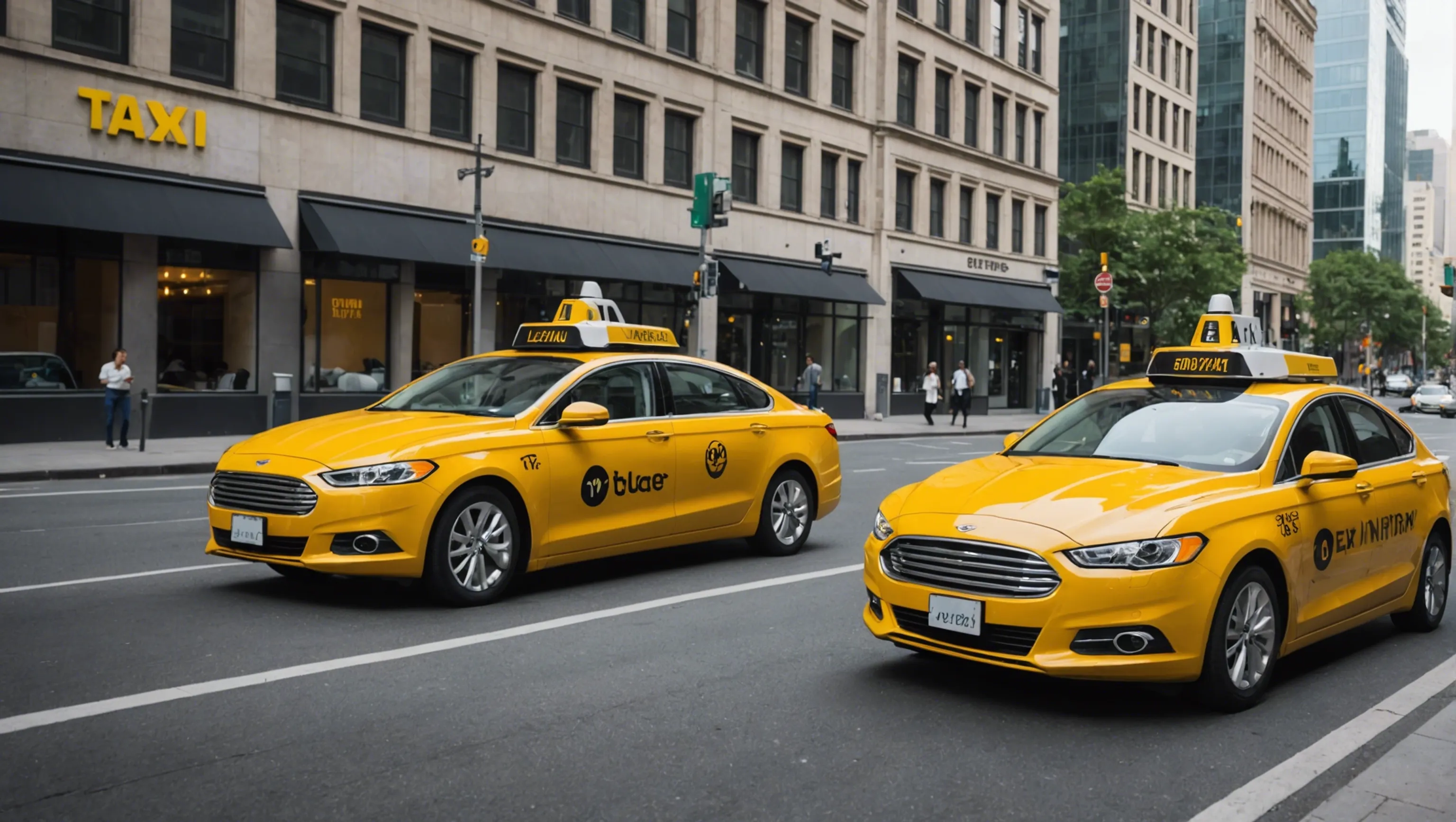 Véhicules autonomes pour les services de taxi