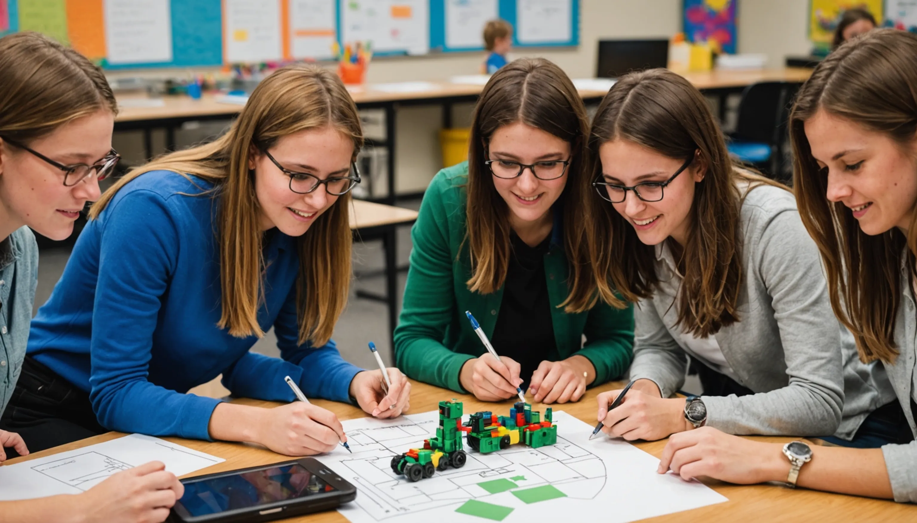 Encouraging collaboration and teamwork in STEM education for student engagement