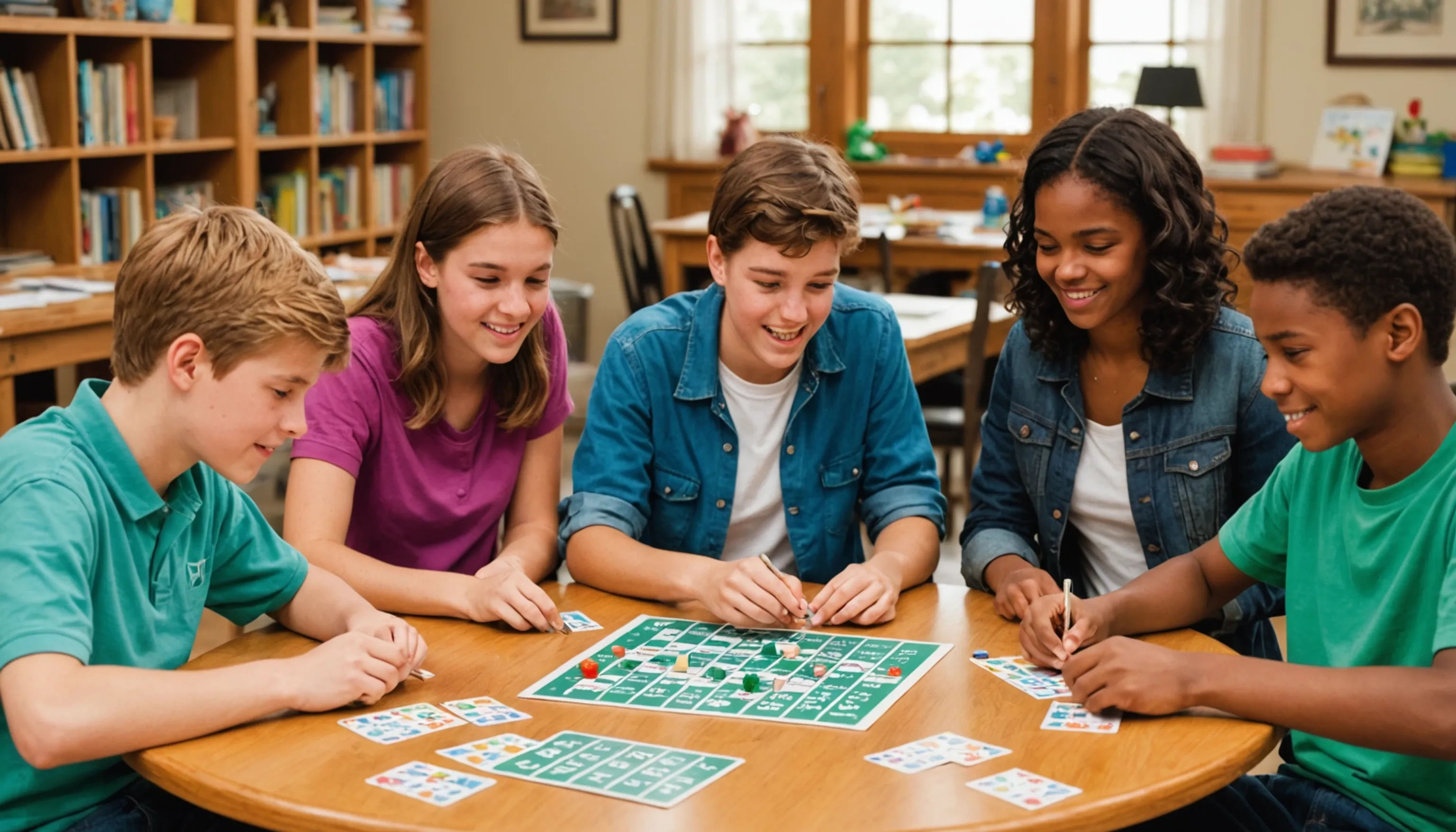 Engaging math games and activities for teenagers