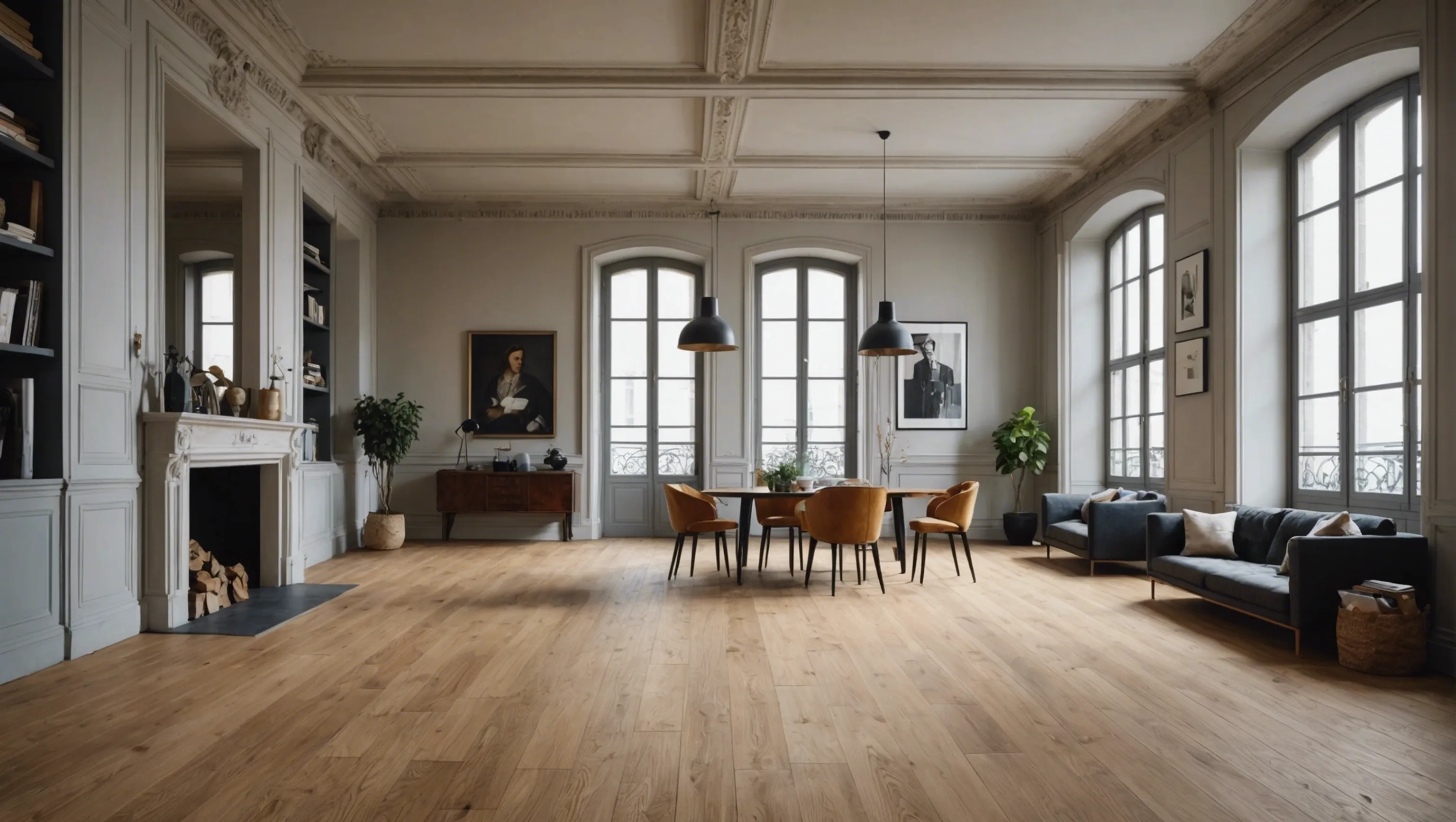 Loft avec parquet à Paris