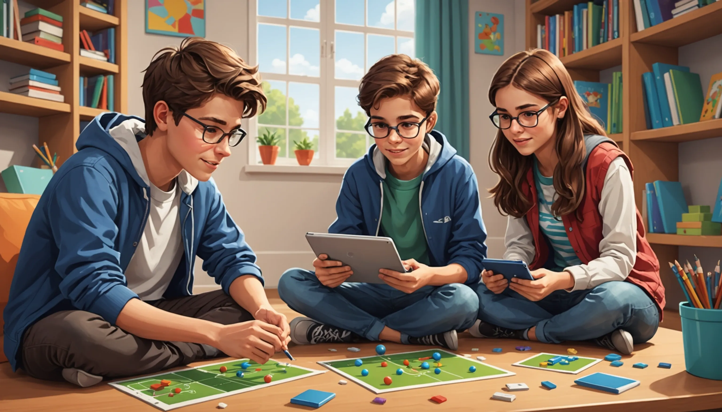 Benefits of educational games for teenagers in learning