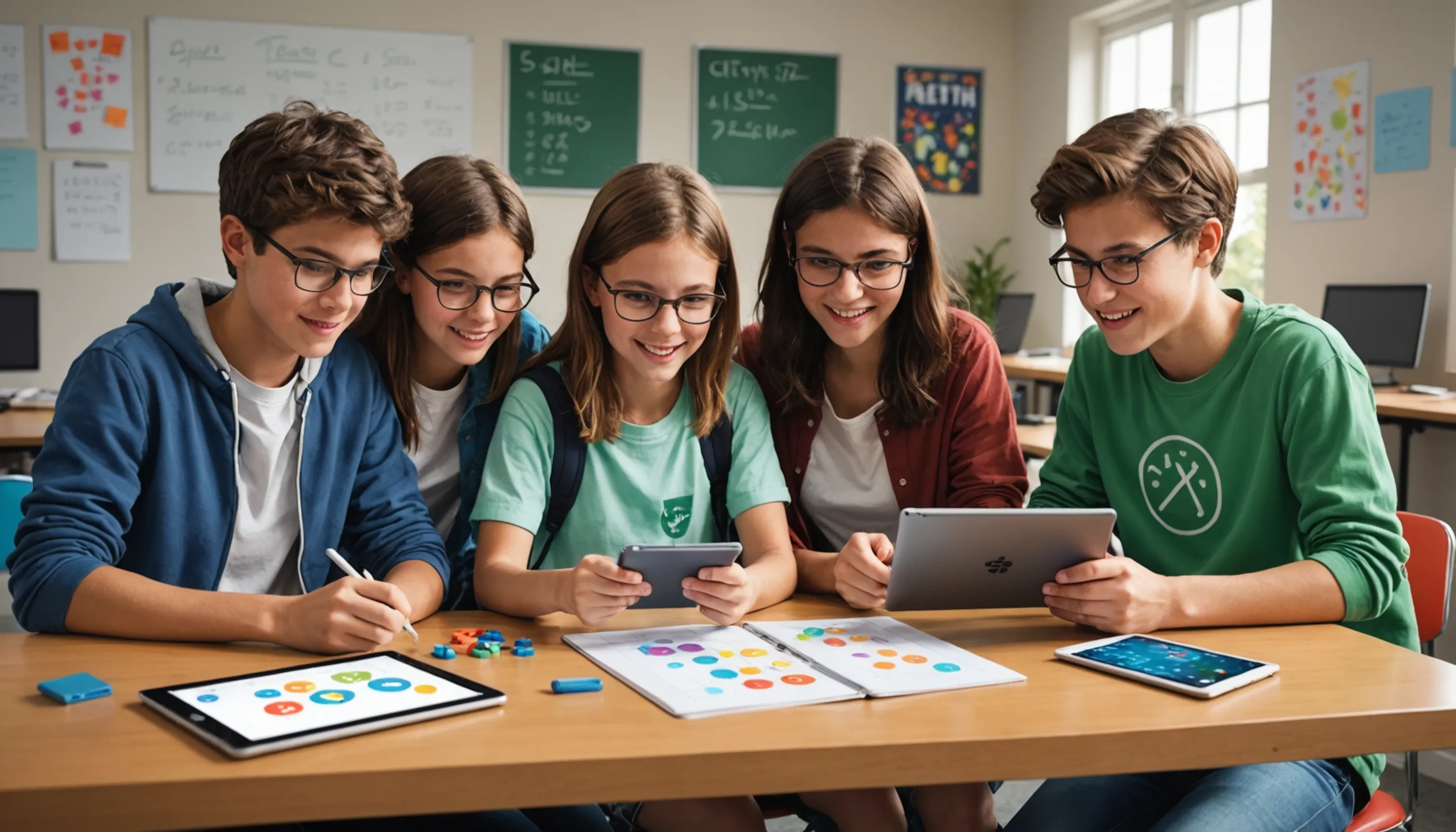 Engaging multiplayer math games for teenagers