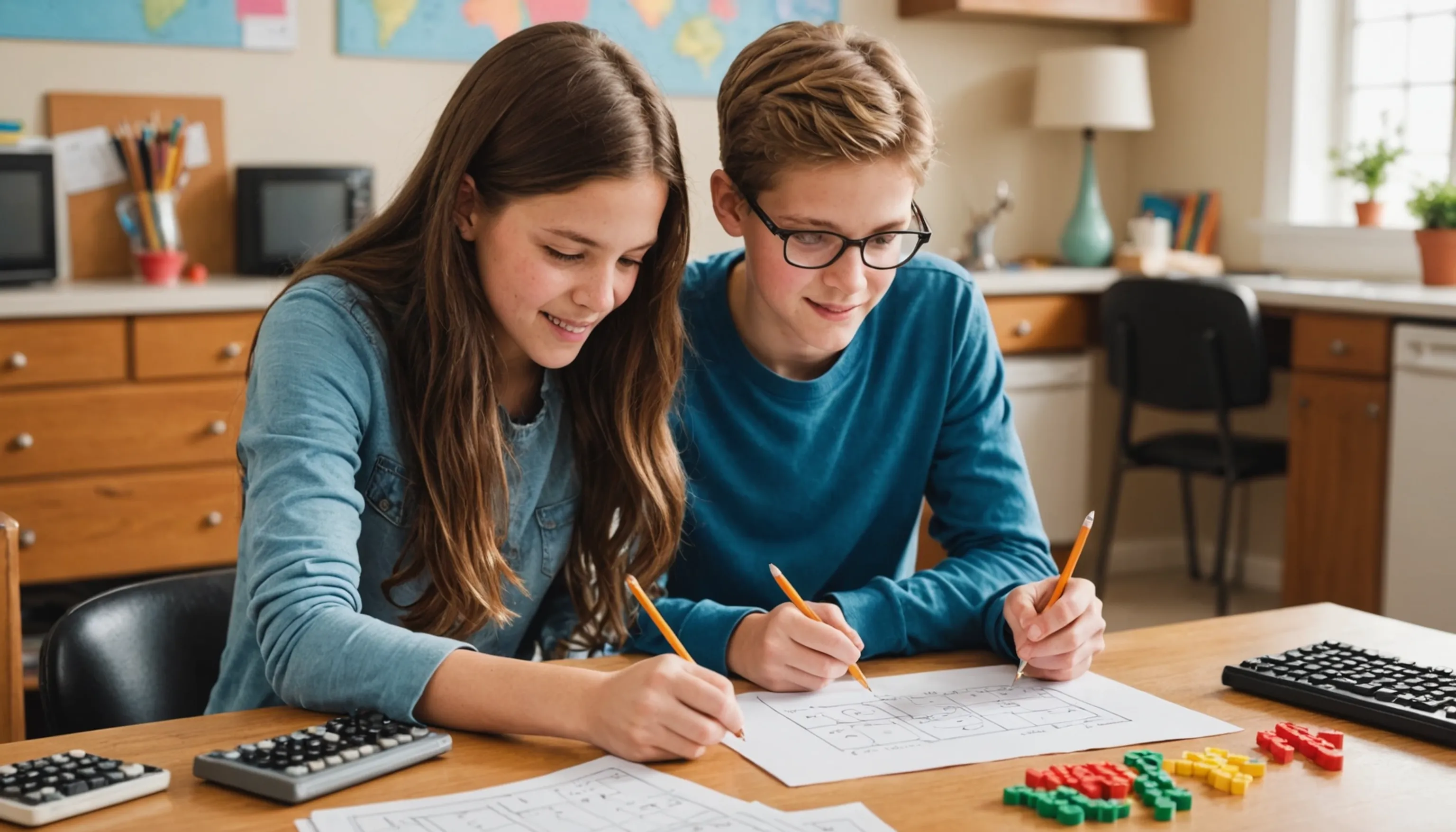 Engaging homeschool math activities for teenagers