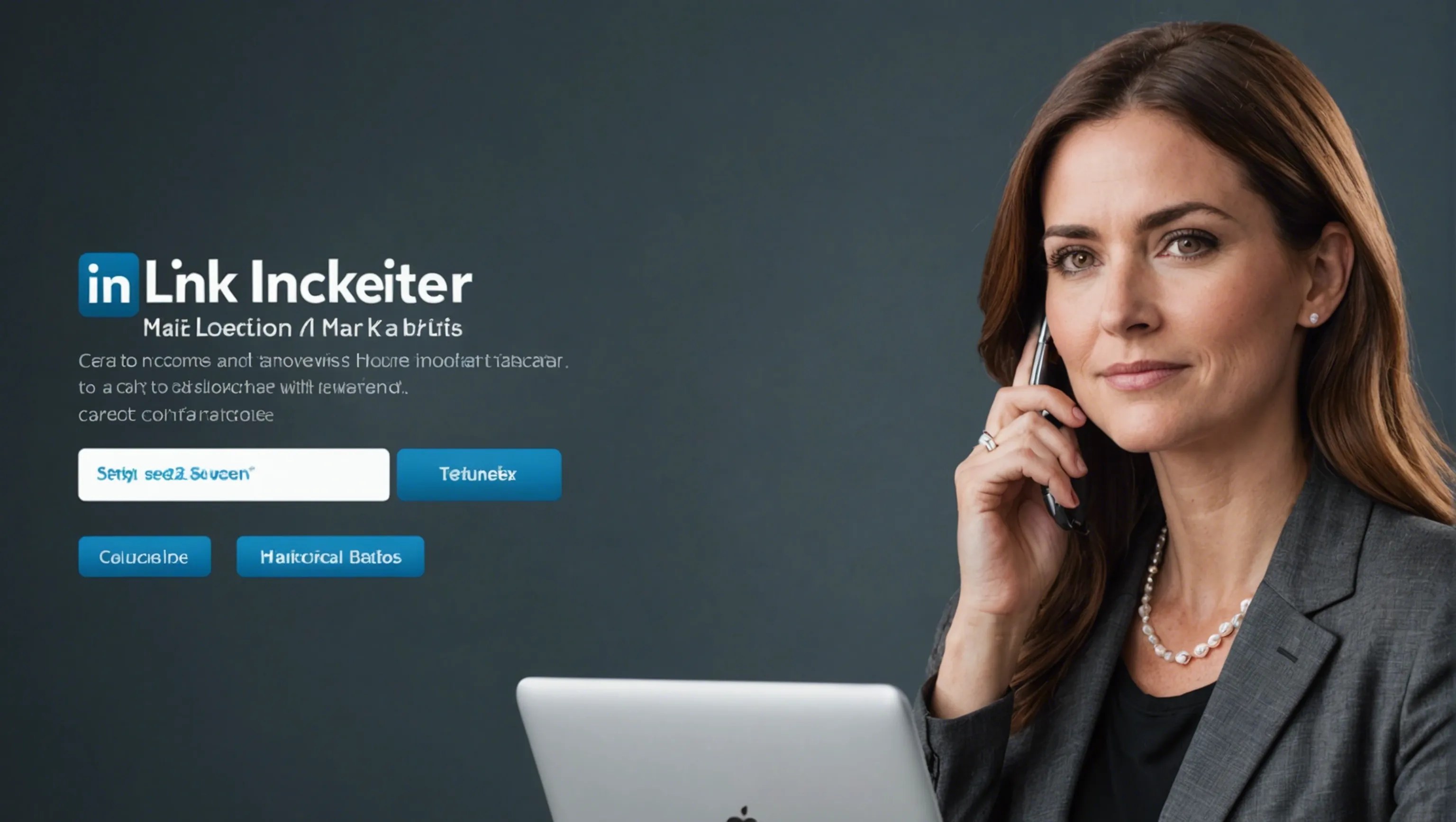 LinkedIn-Marketer mit effektiven Call-to-Action-Elementen