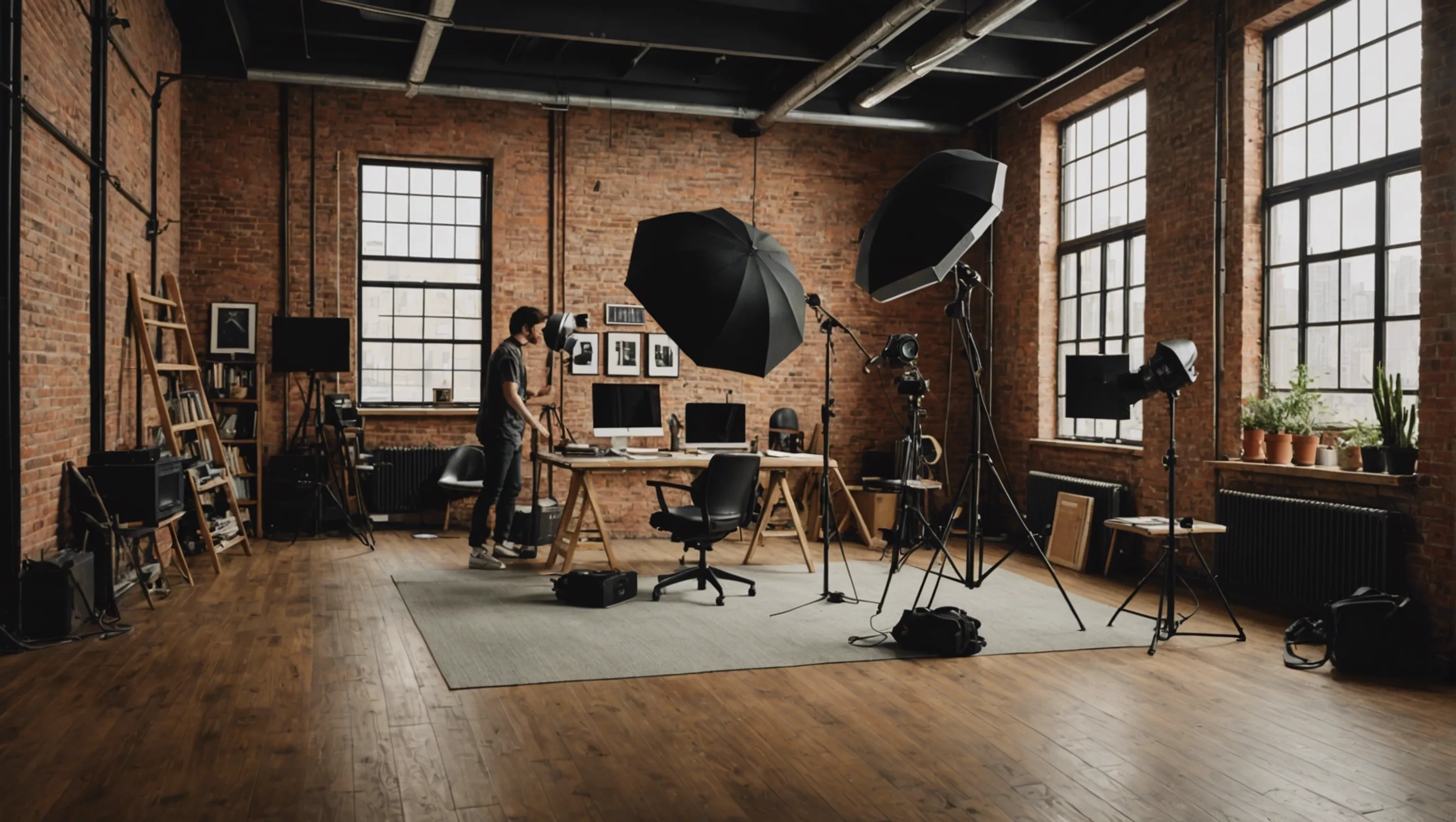 Création de contenu visuel authentique dans un loft artistique