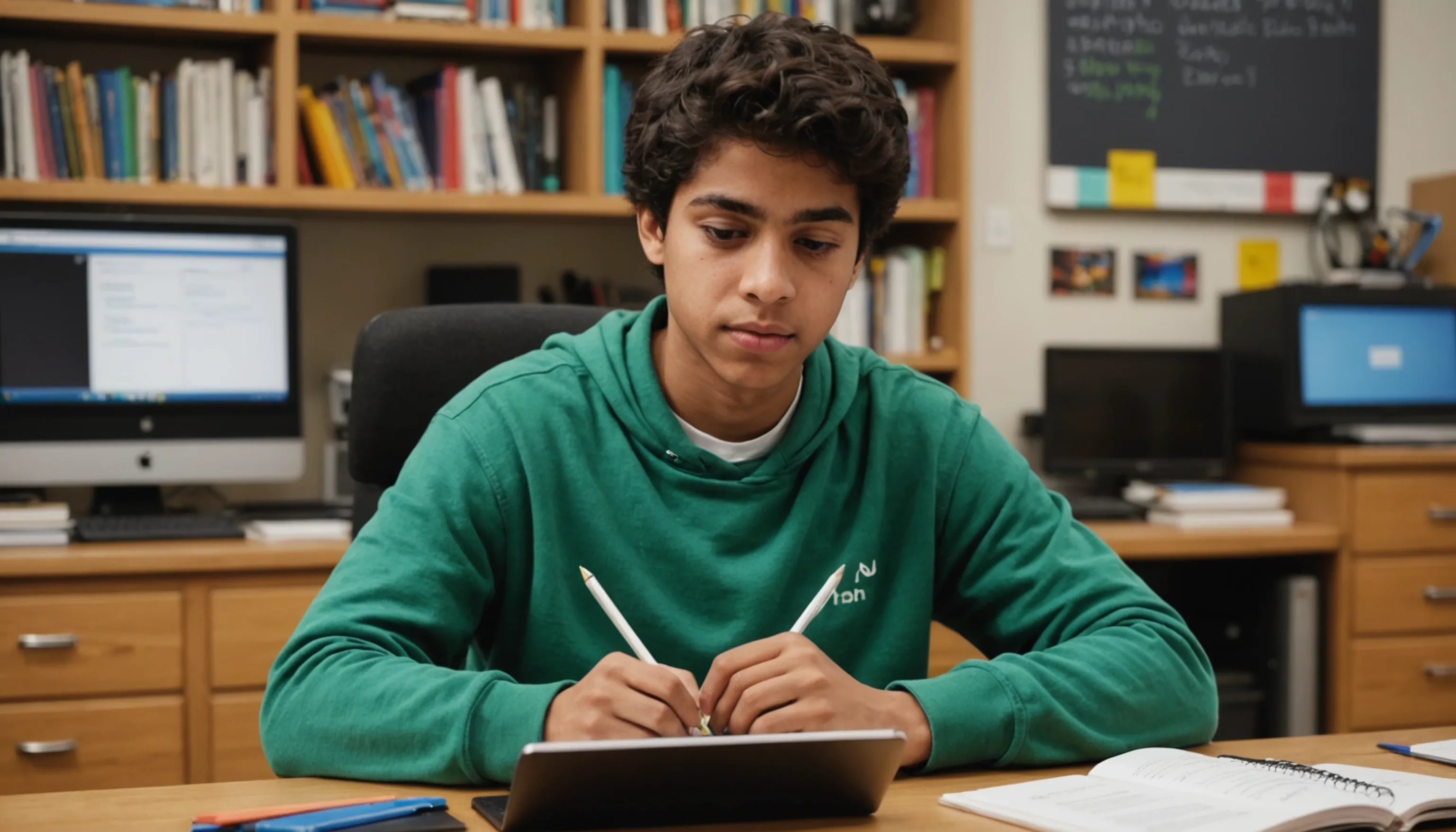 Khan Academy platform supporting teenage learning