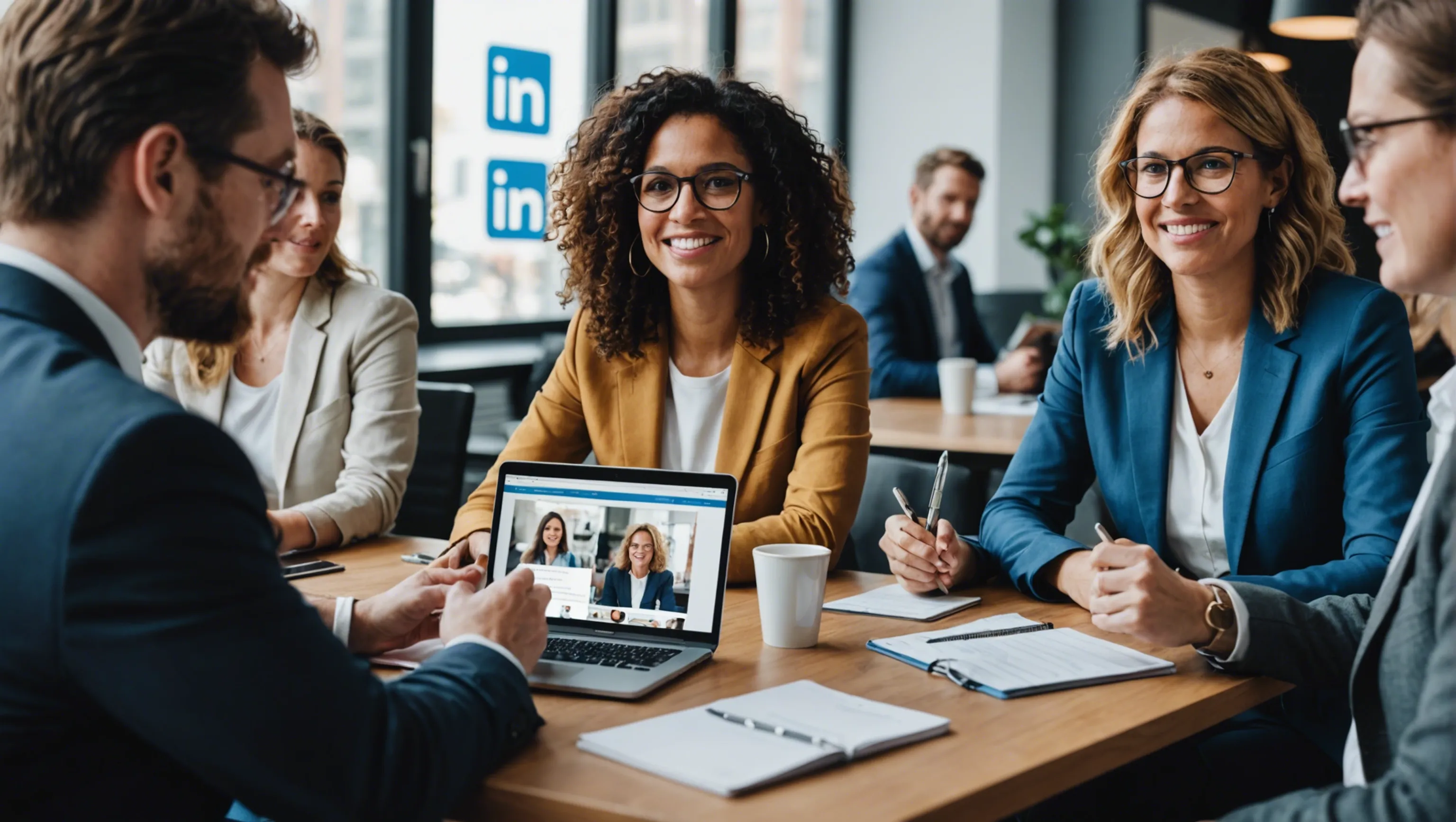 Teilnahme an LinkedIn-Gruppen