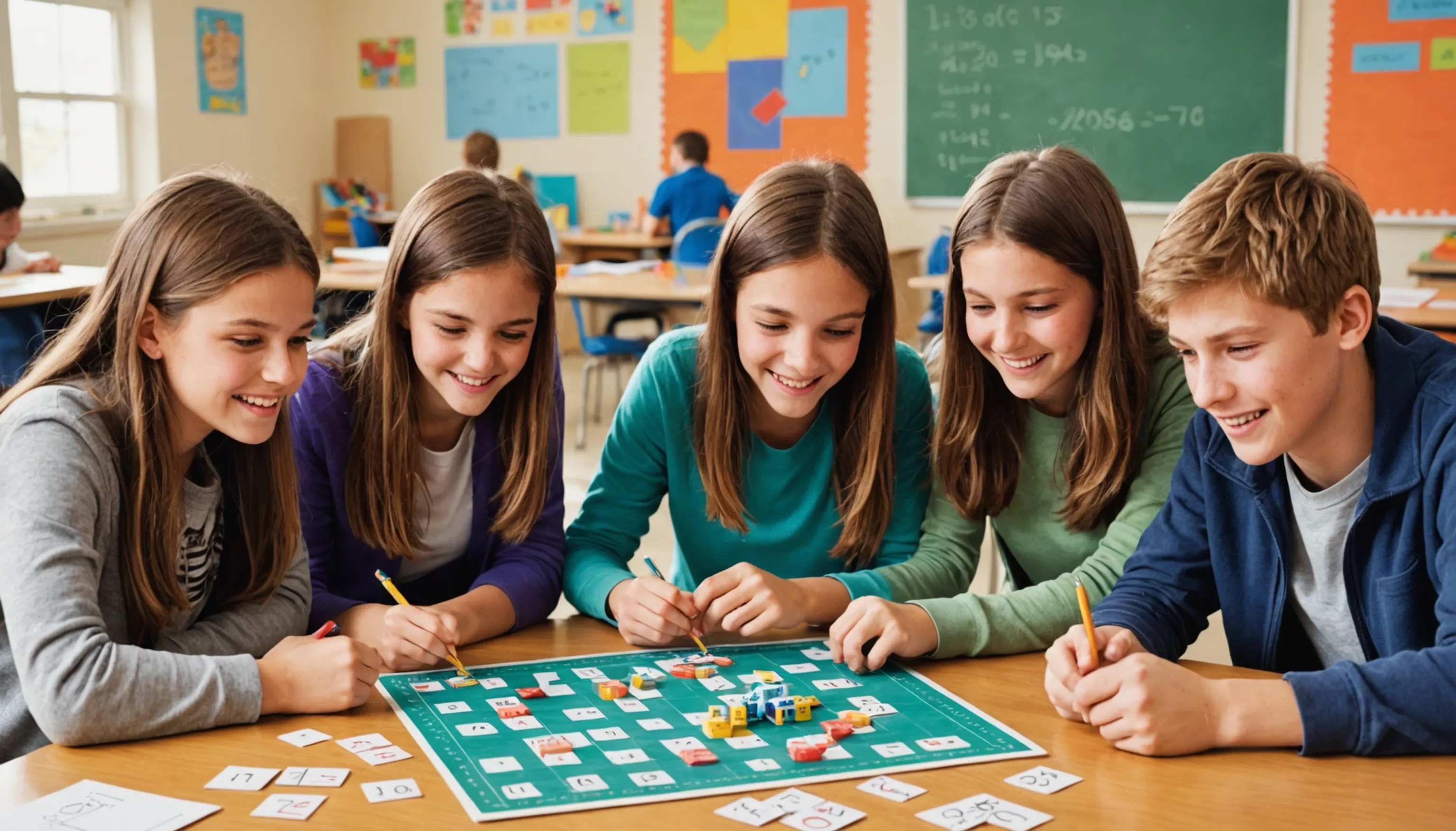 Engaging after-school math challenges for students