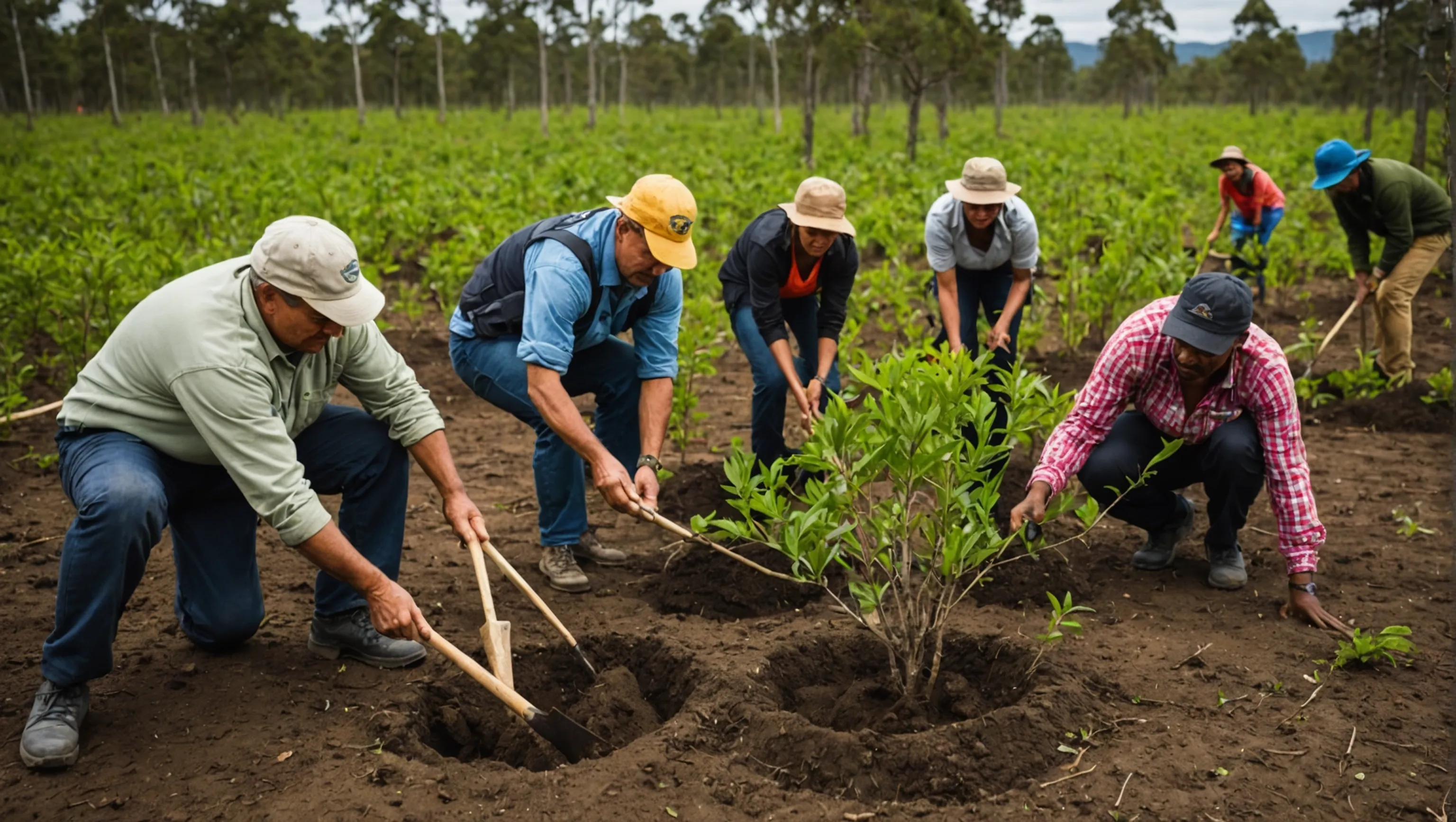 Initiatives de reforestation pour restaurer les écosystèmes forestiers