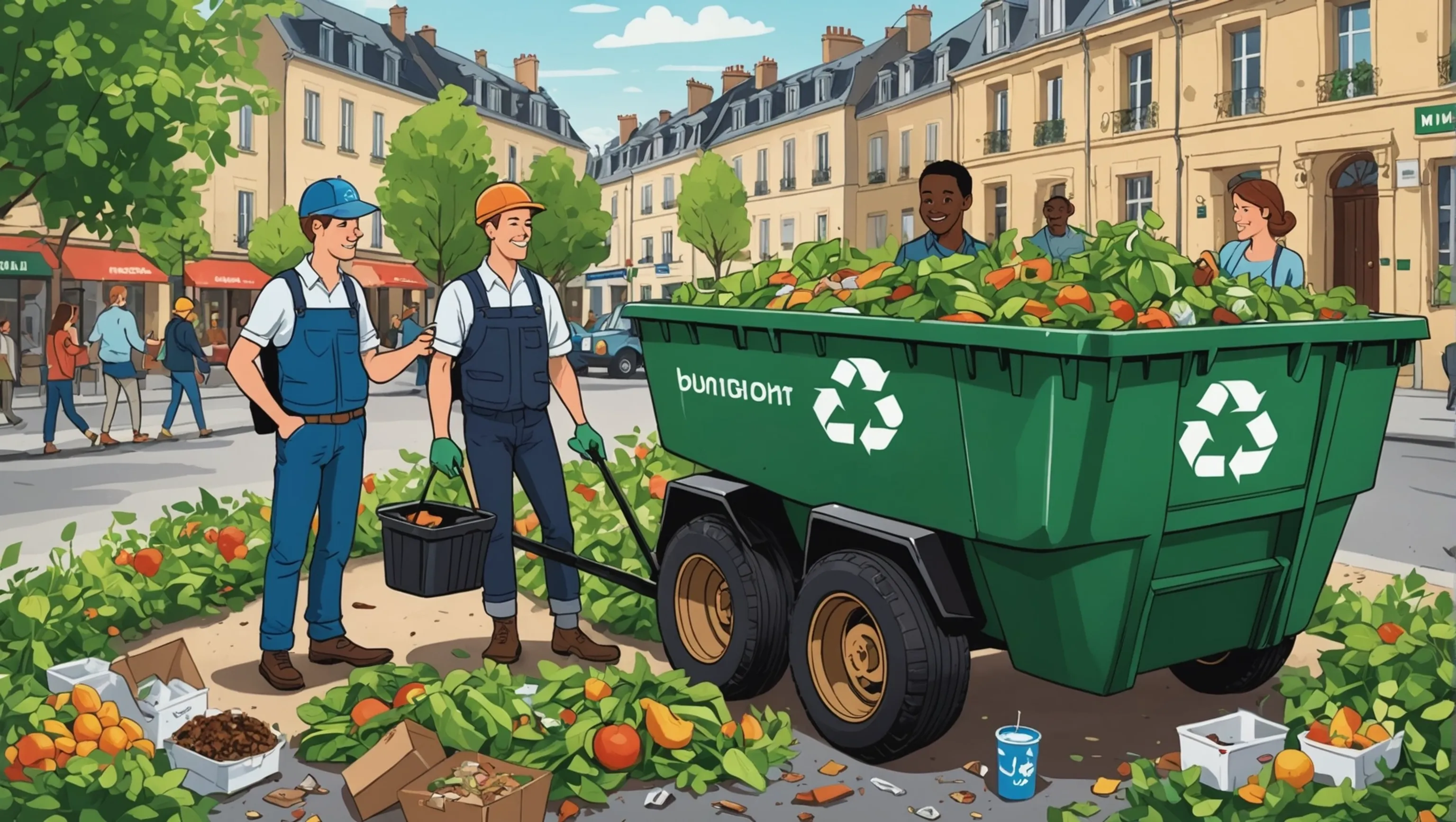 Coopératives de gestion des déchets en France et leur contribution à l'économie circulaire