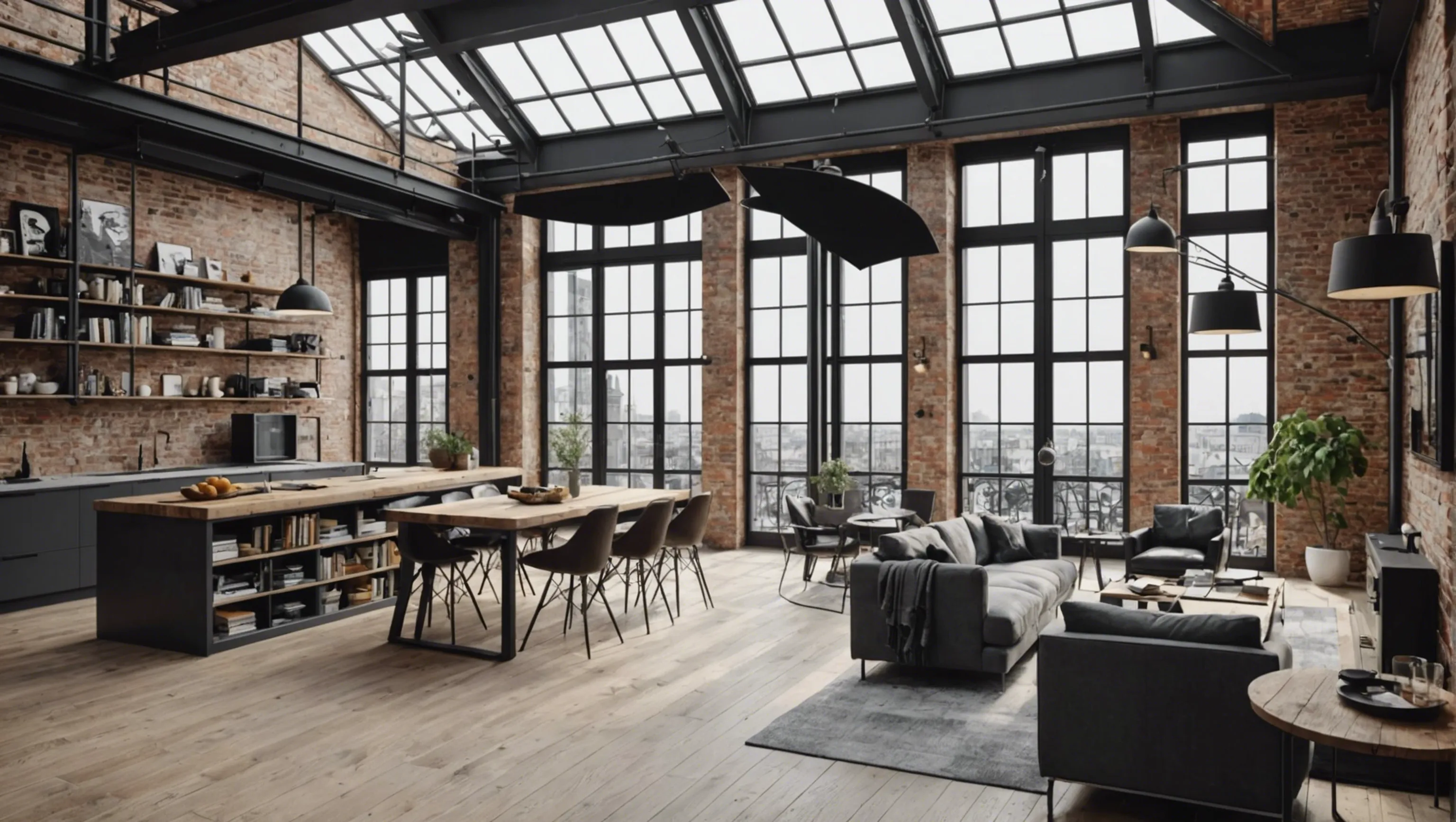 Loft avec style loft hambourgeois à Paris pour directeurs, CEO, DRH et créatifs