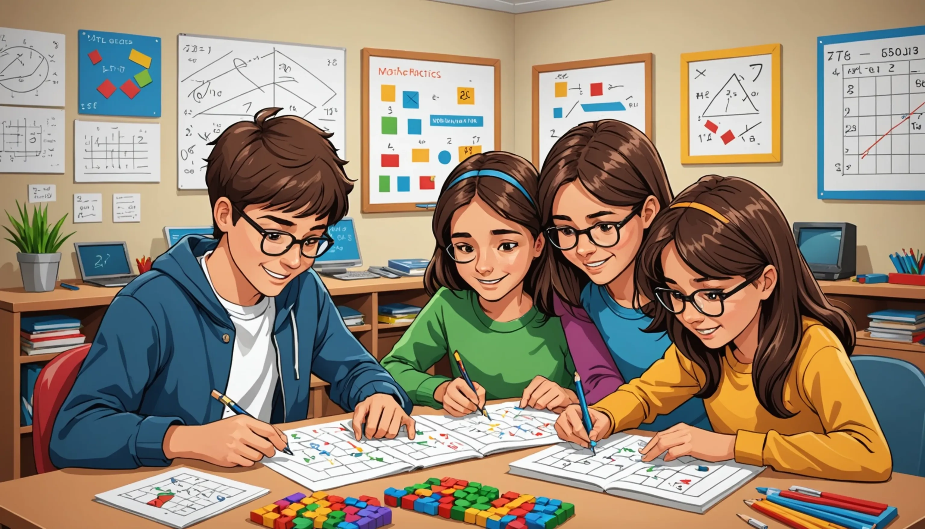 Engaging mathematics games for teenagers that promote learning