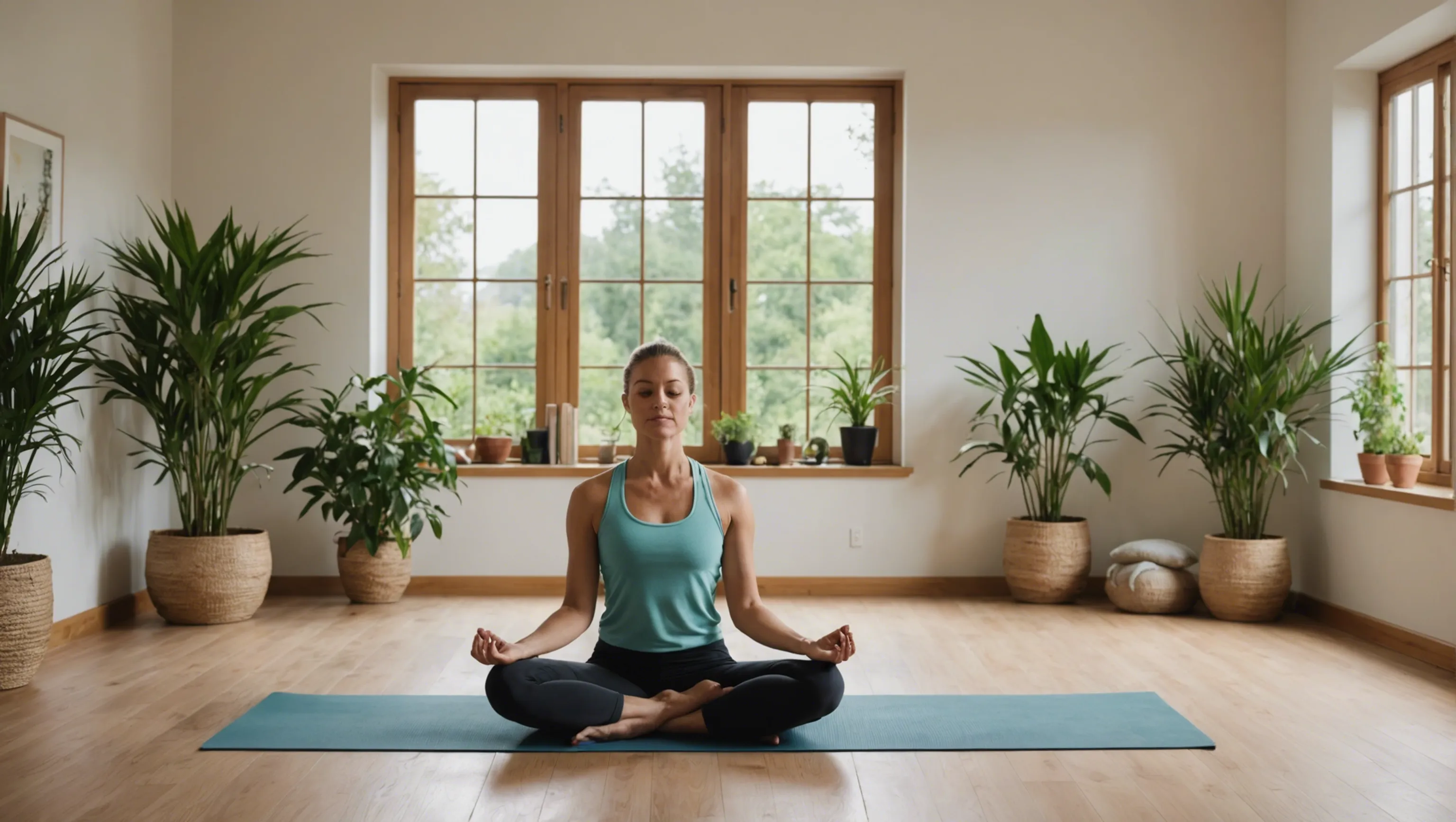 Espace calme et propice à la méditation guidée