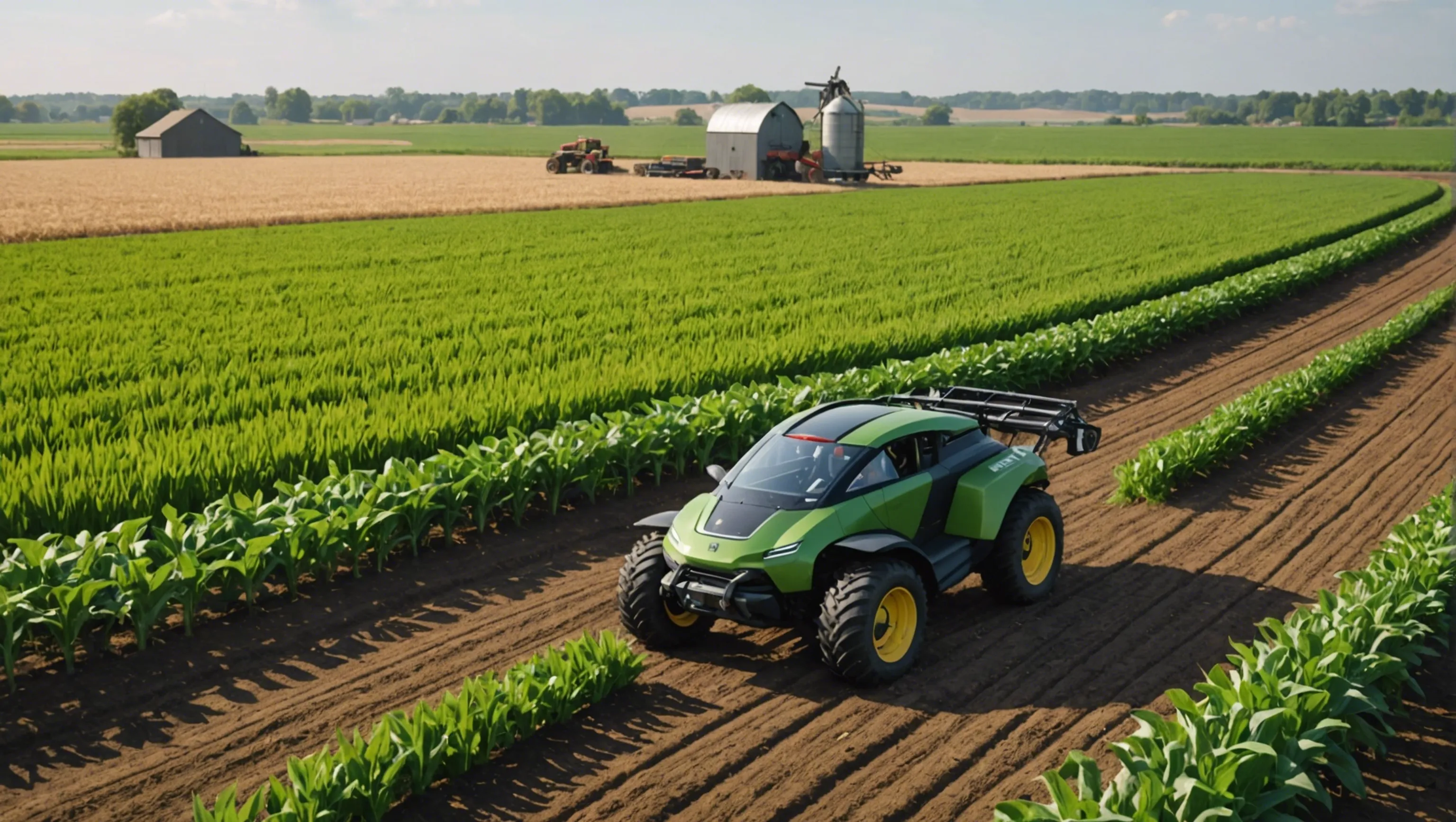 Augmentation de l'efficacité et de la productivité avec les véhicules autonomes en agriculture