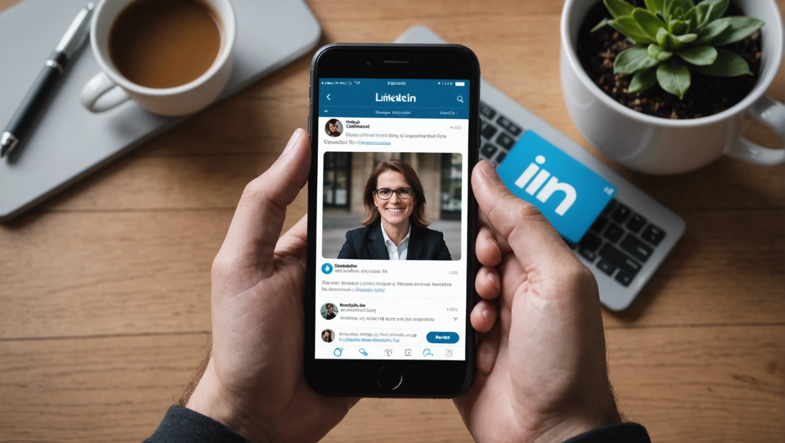 Personalisierte Unternehmensseite auf LinkedIn