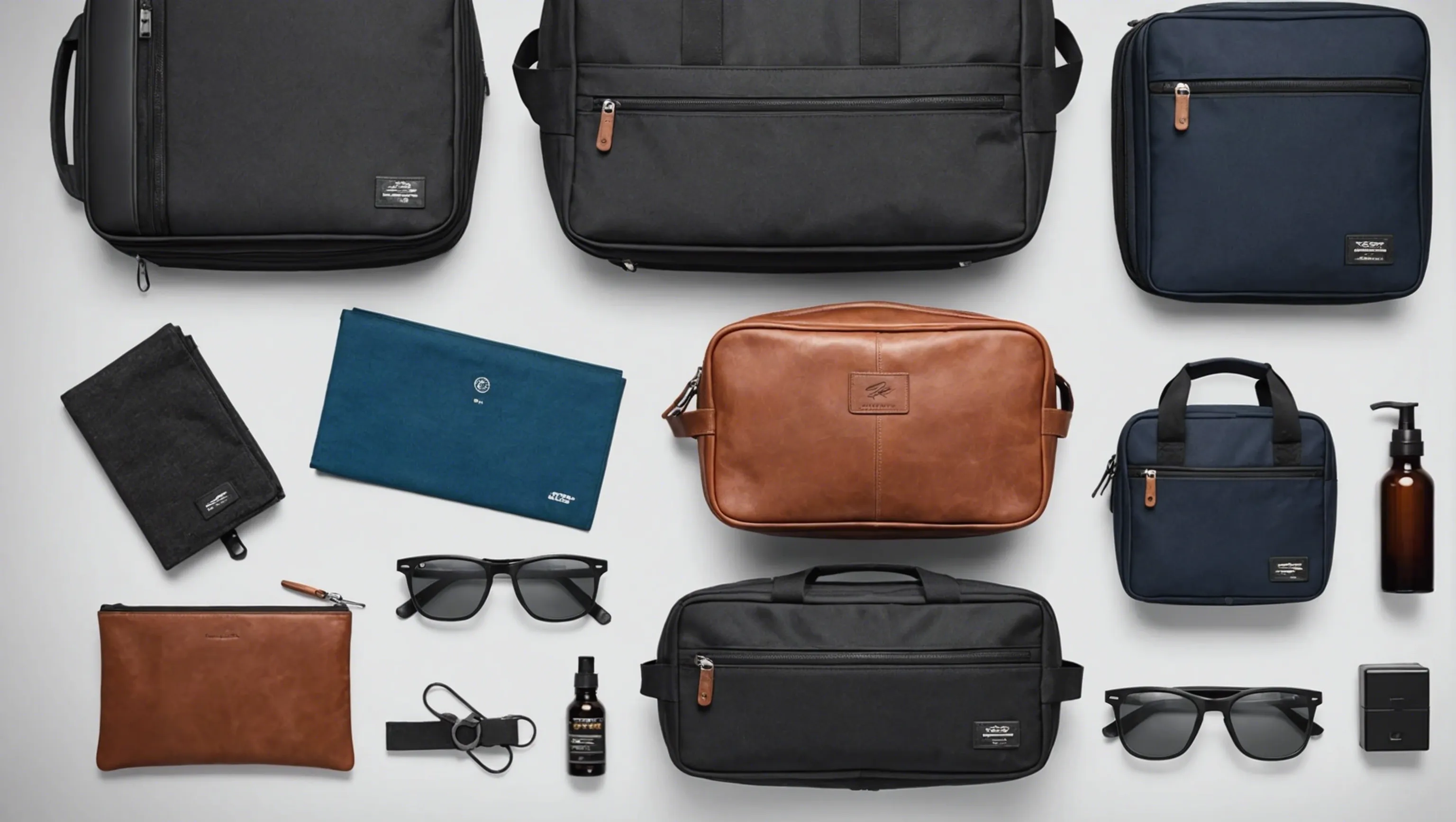 Accessoires de voyage pour l'homme de 40 ans