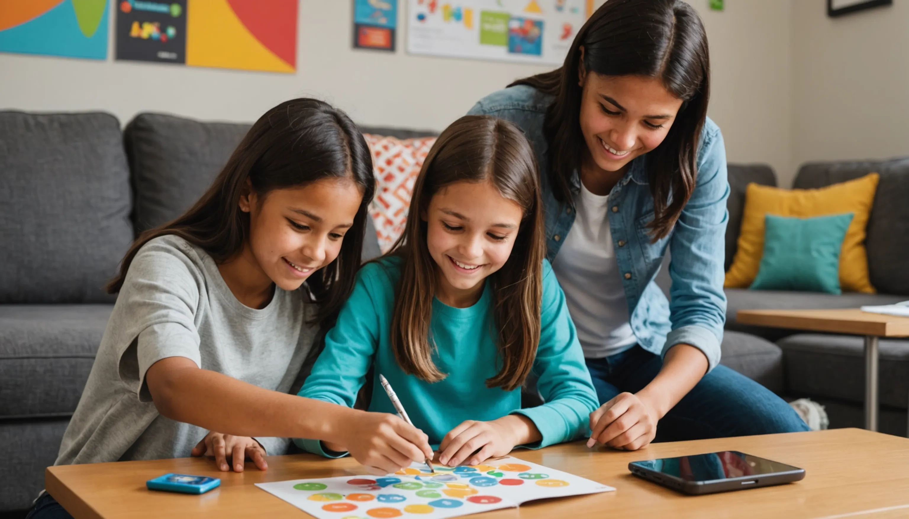 Gamified learning benefits for parents and teens in education