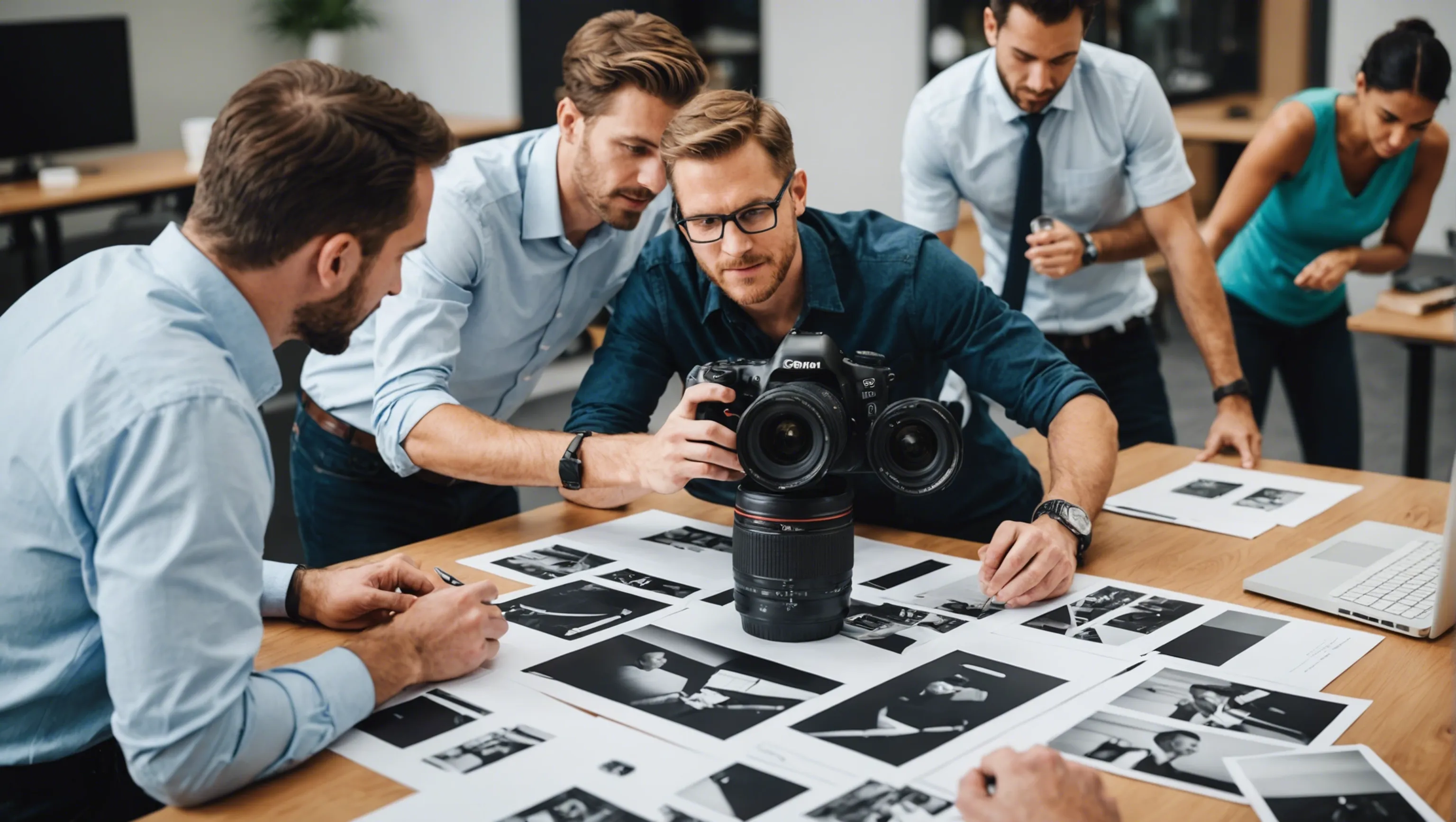 Création d'images de marque par un photographe d'entreprise