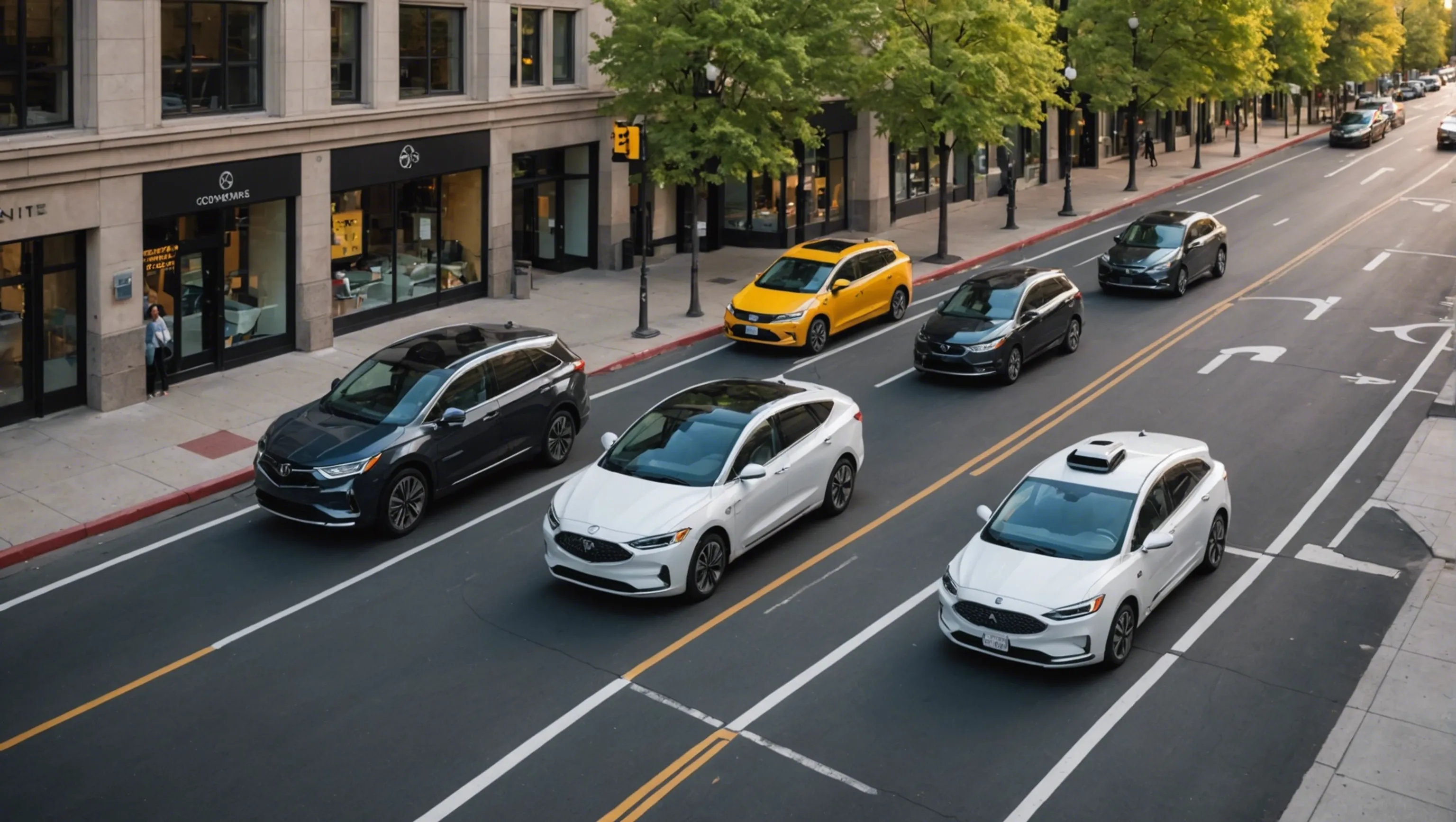 Véhicules autonomes partagés révolutionnant la mobilité urbaine