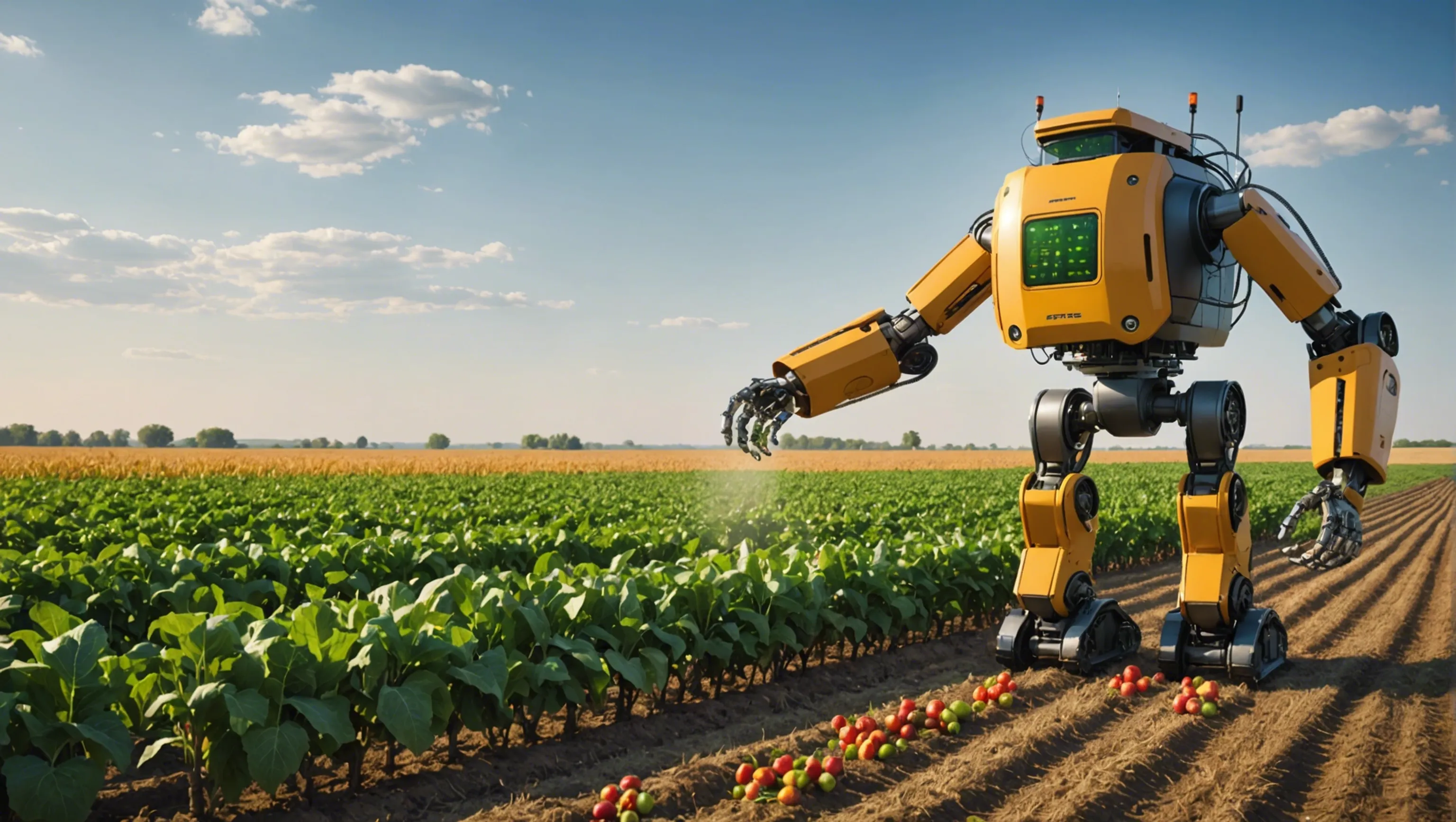 Robots de récolte en agriculture