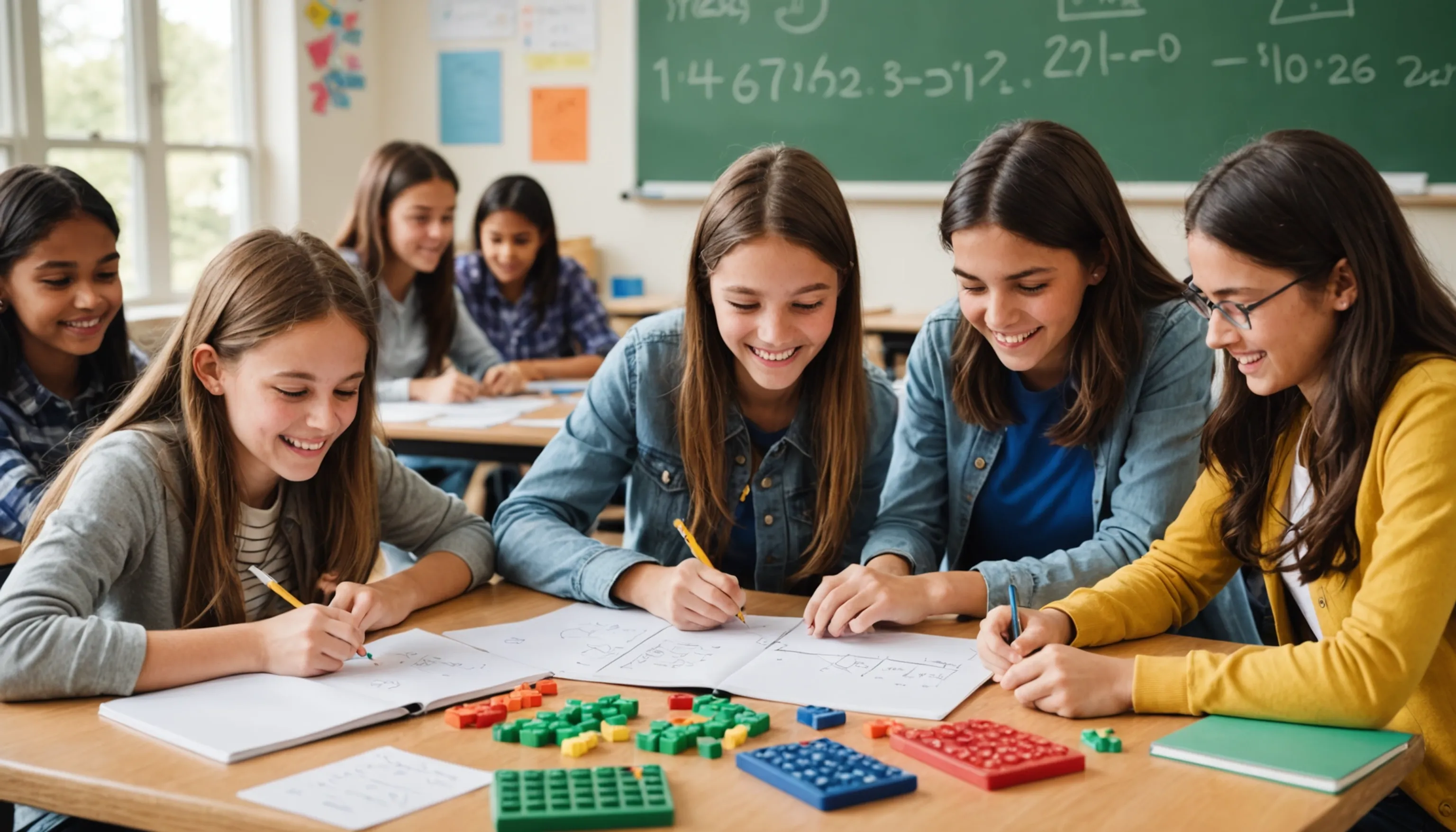 Engaging teenagers in fun math learning activities