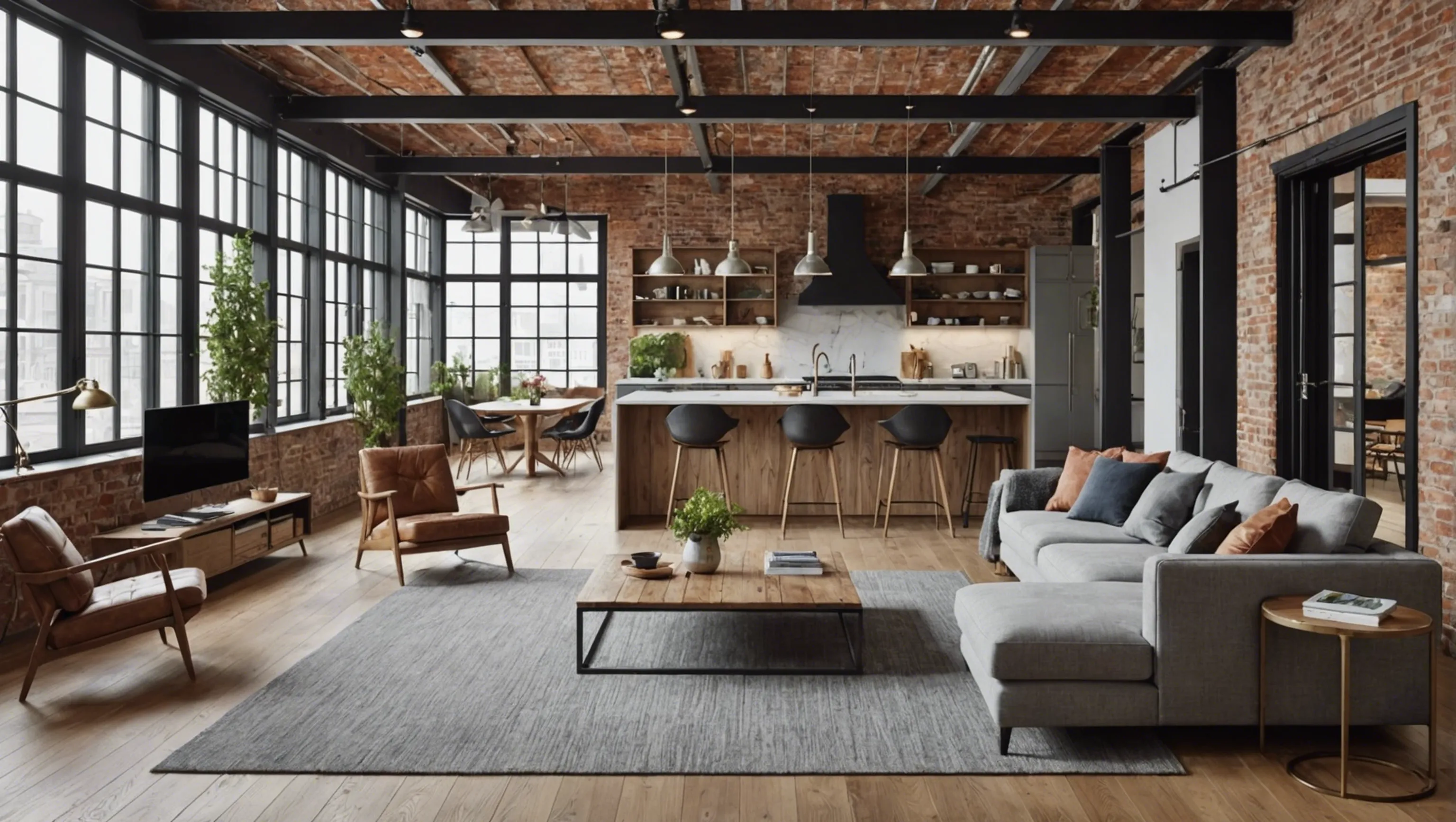 Flexibilité du style loft bruxellois