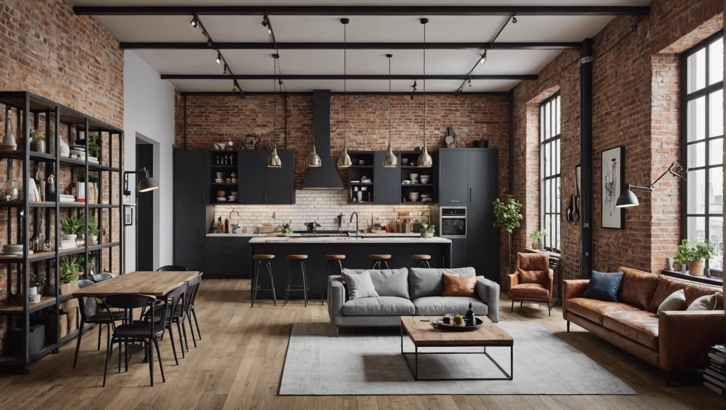 Le style industriel dans les lofts parisiens