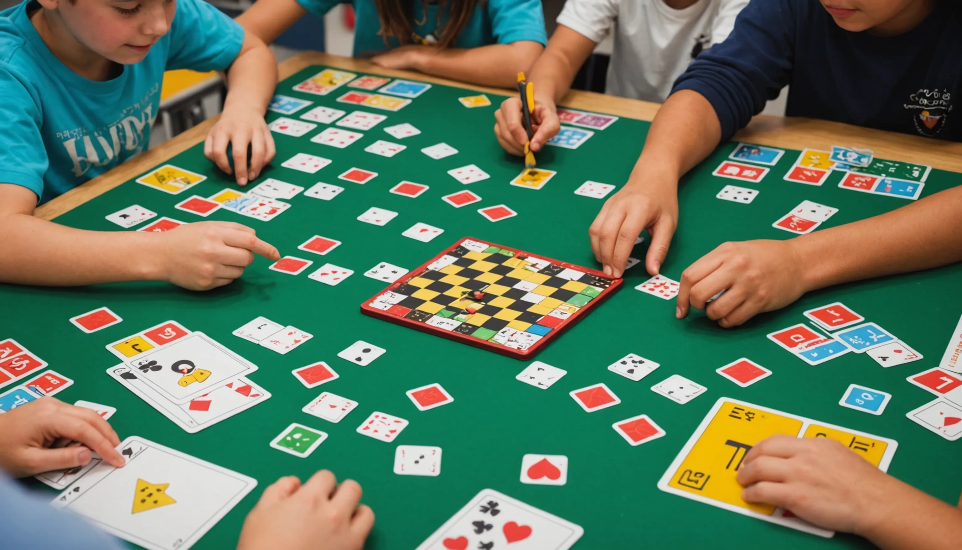 Different types of math games to engage students