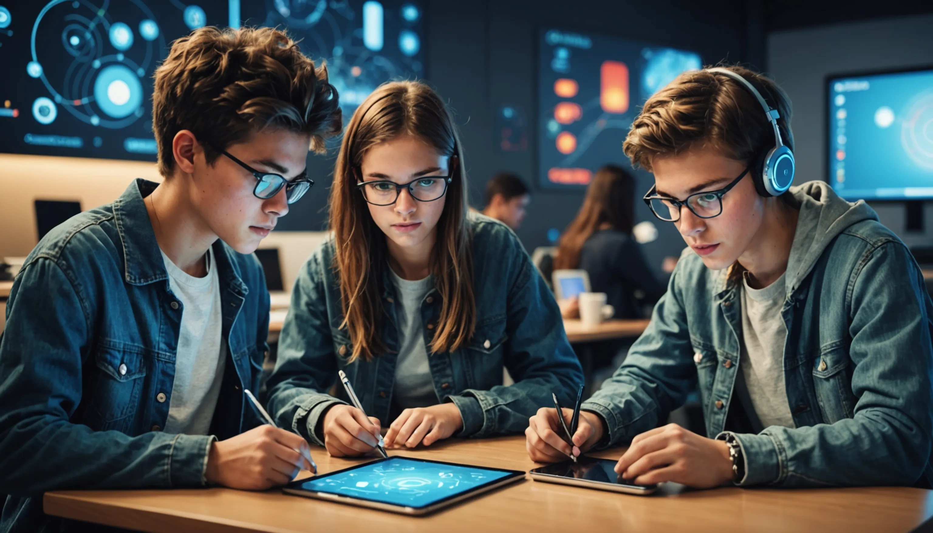 Future learning models in a digital environment for teenagers