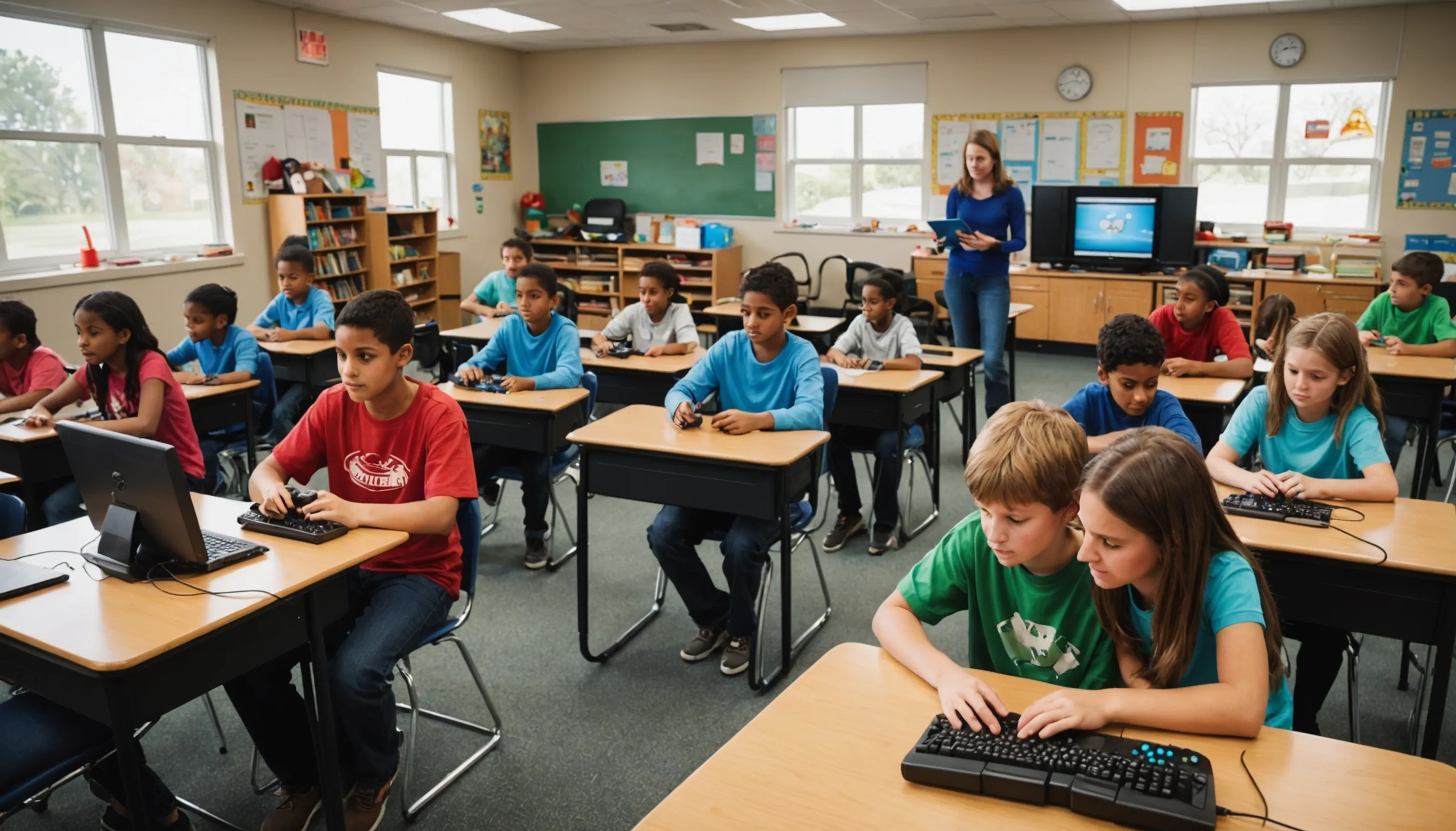 Using video games in the classroom for enhanced learning