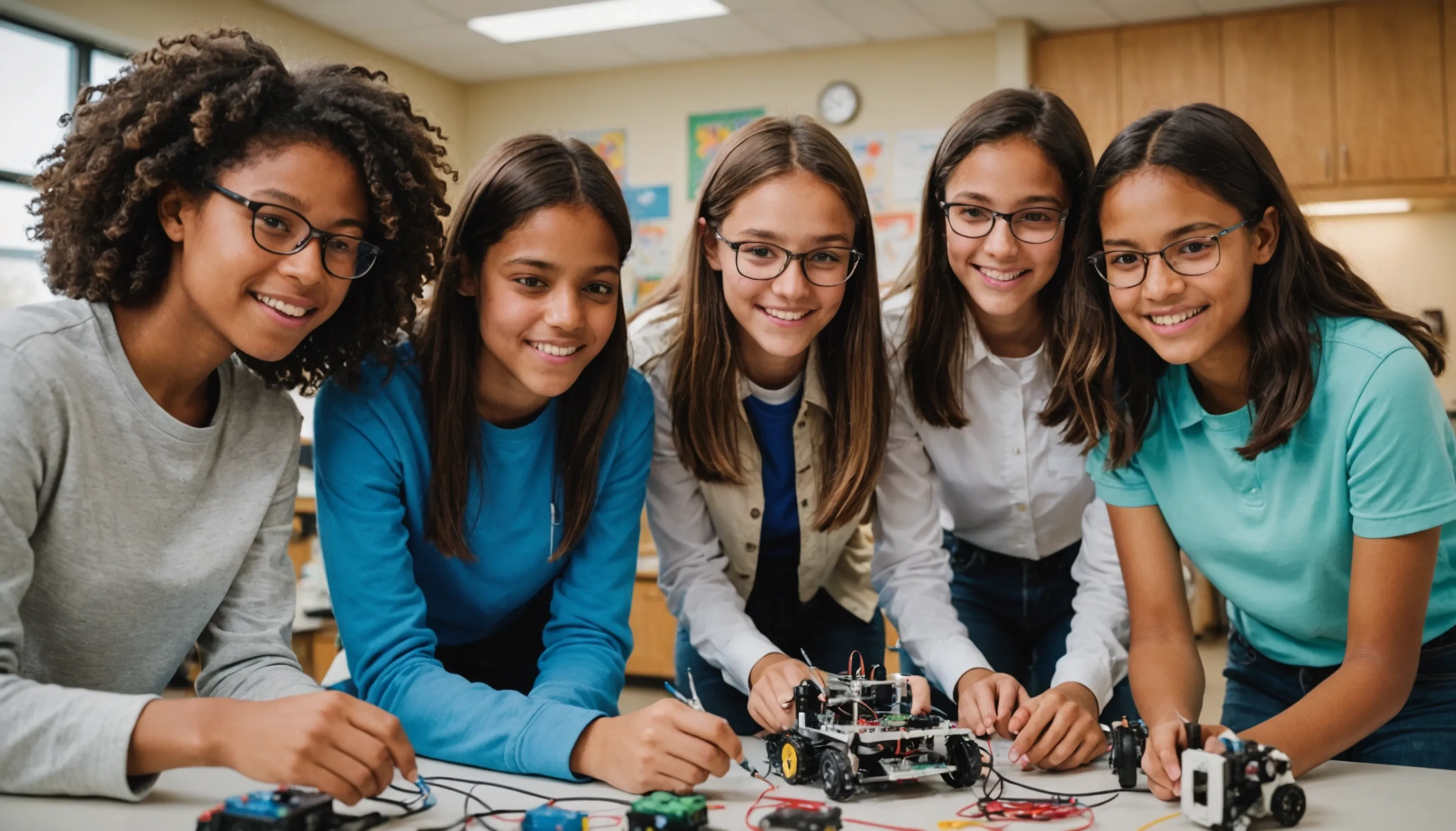 Engaging activities to spark interest in STEM for teens