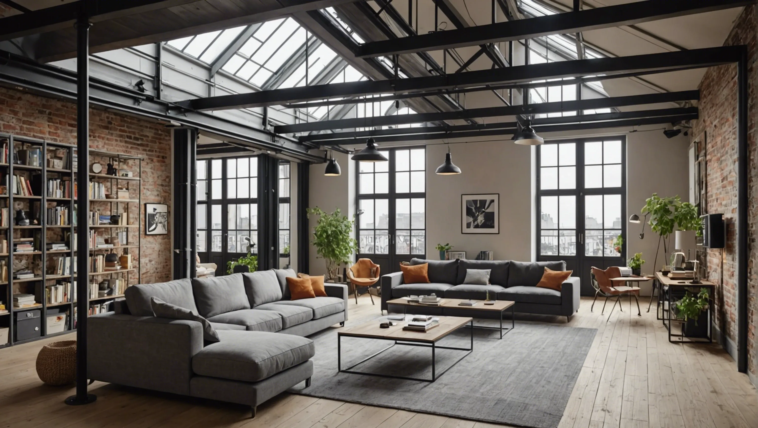 Loft industriel à Paris