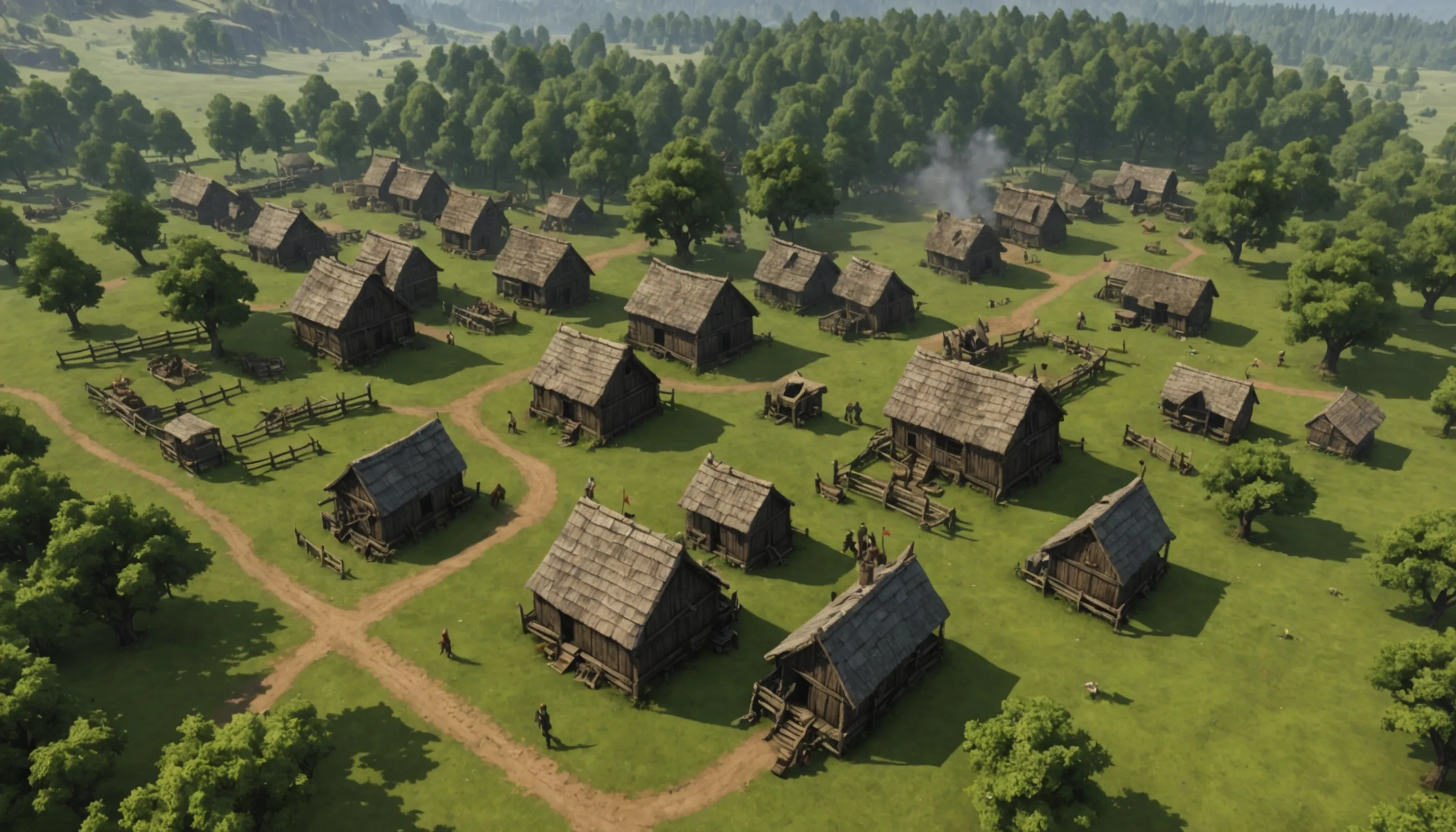 Banished city-building game overview