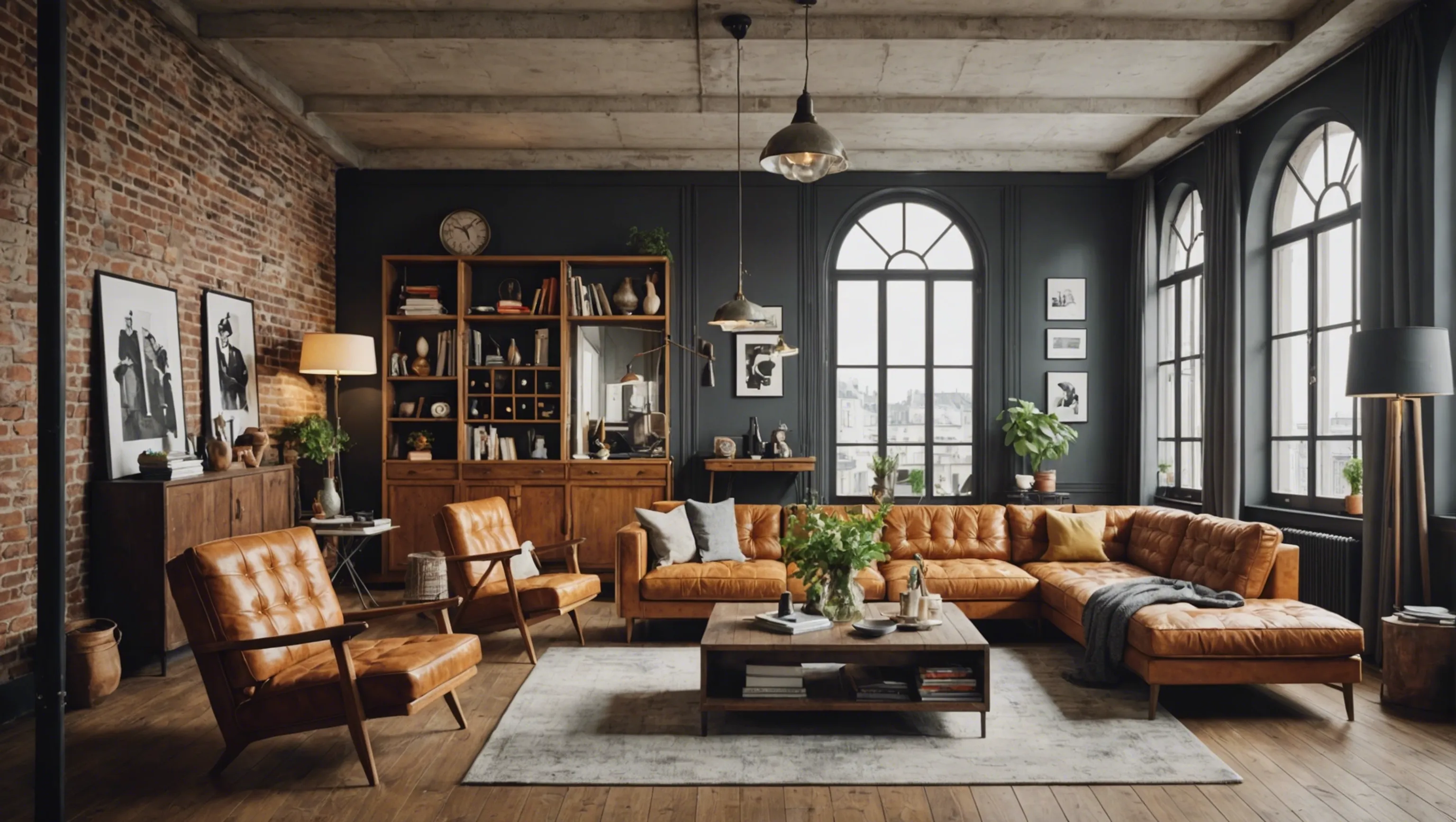 Loft avec style rétro à Paris