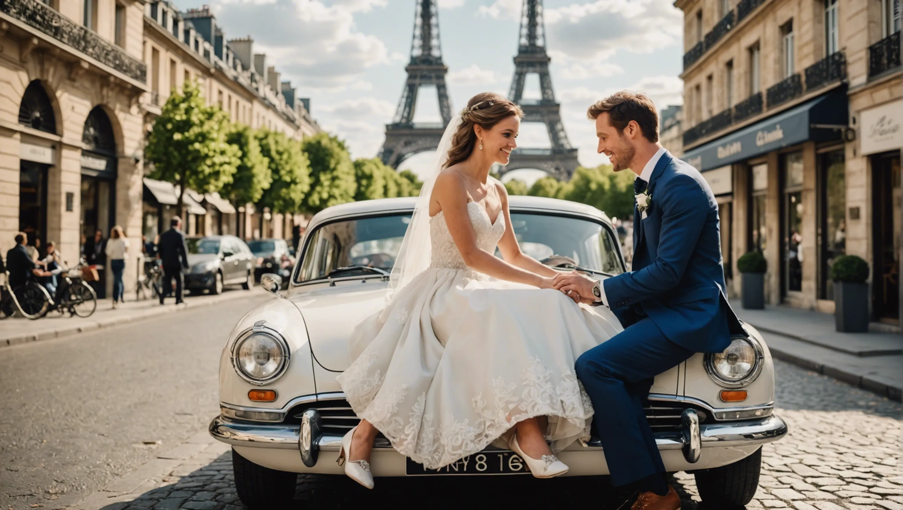 Photographe de mariage à Paris capturant des moments précieux