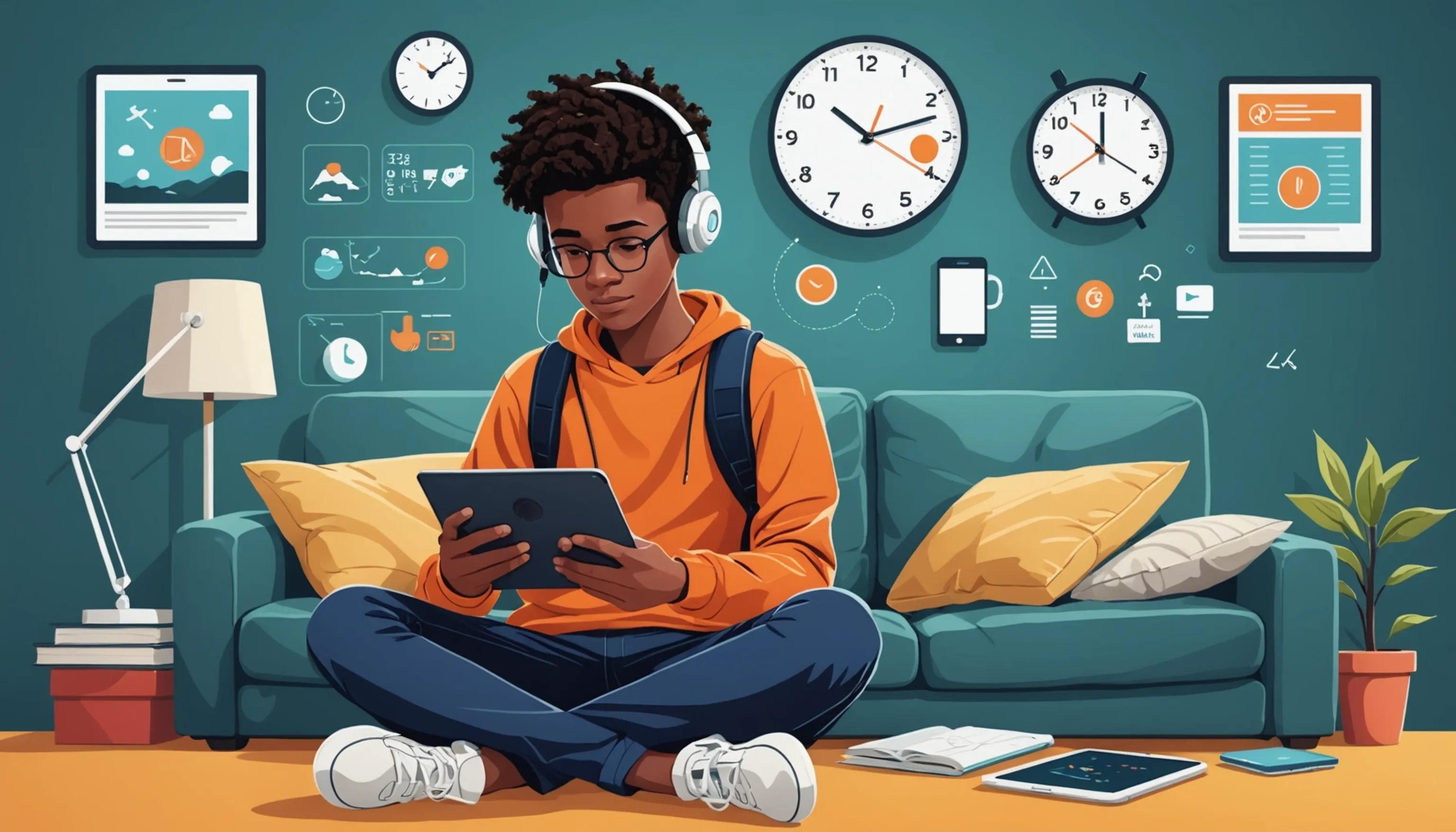 Impact of screen time on teenagers' health and well-being