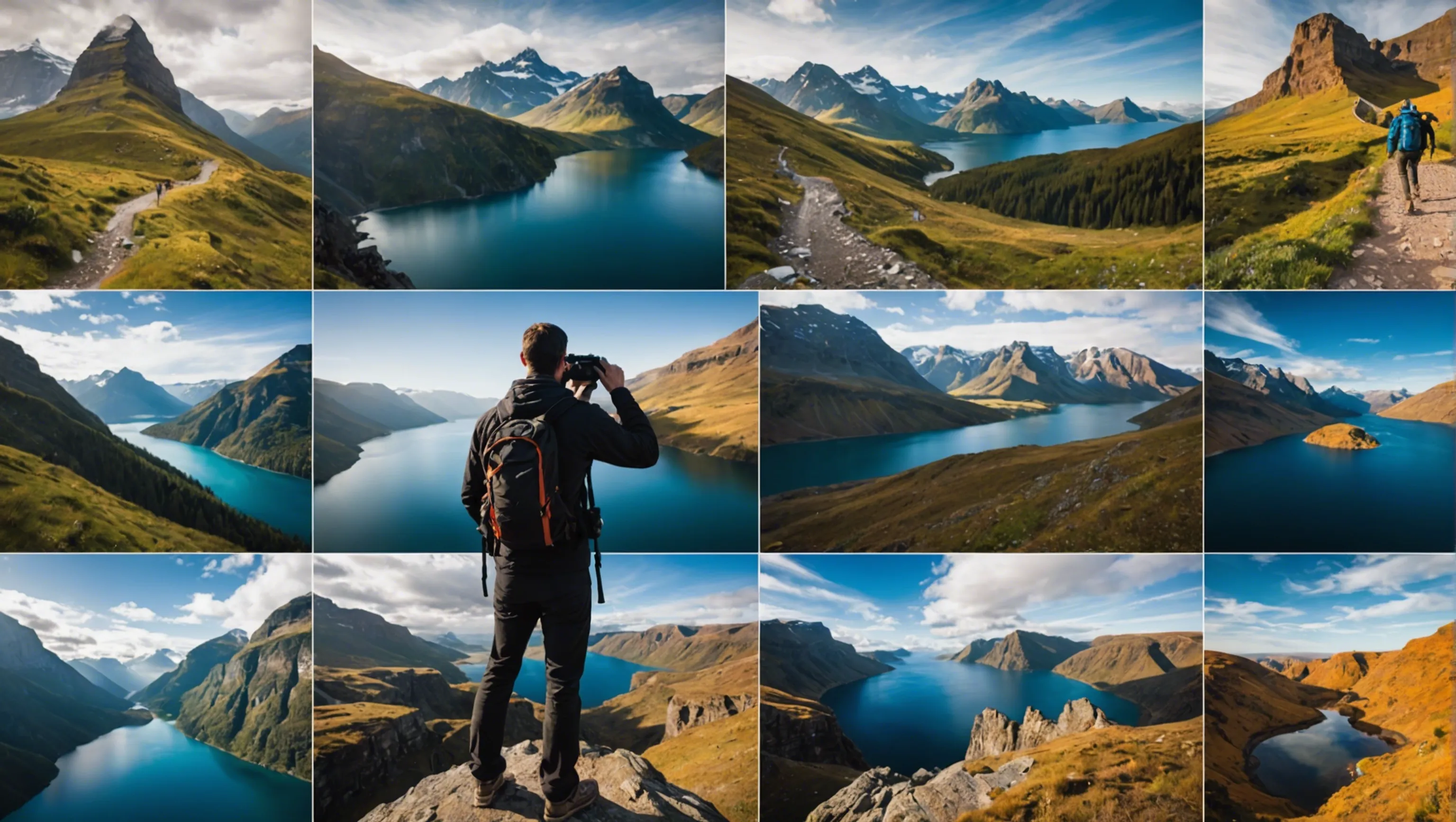 Un photographe de voyage capturant de superbes images pour le marketing et la communication