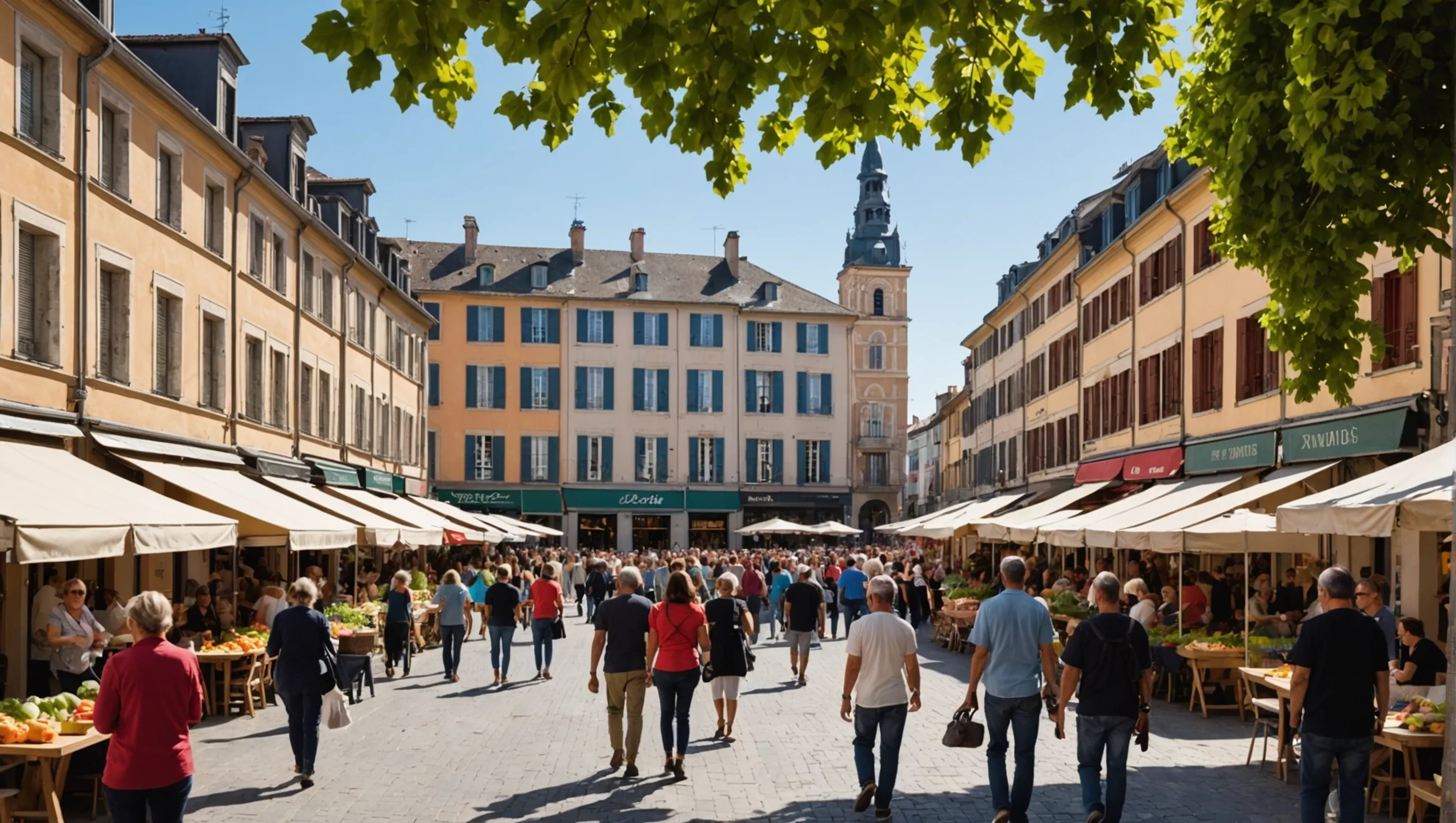 Le Quartier Marcadieu à Tarbes