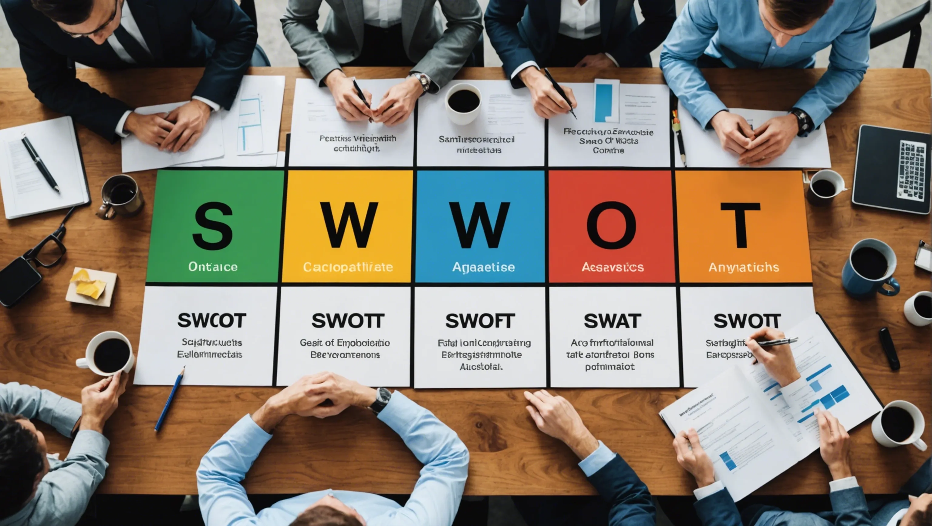 Analyse SWOT pour l'analyse des performances concurrentielles