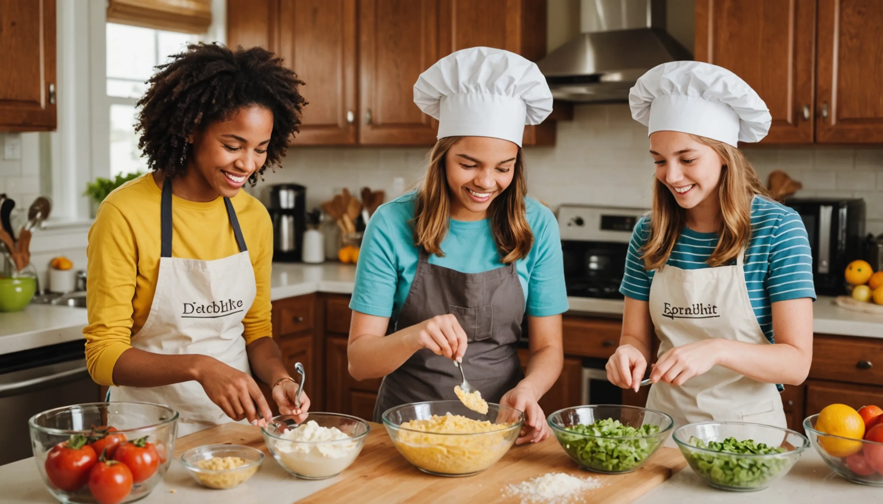 Cooking and baking as a fun way to explore math for teenagers