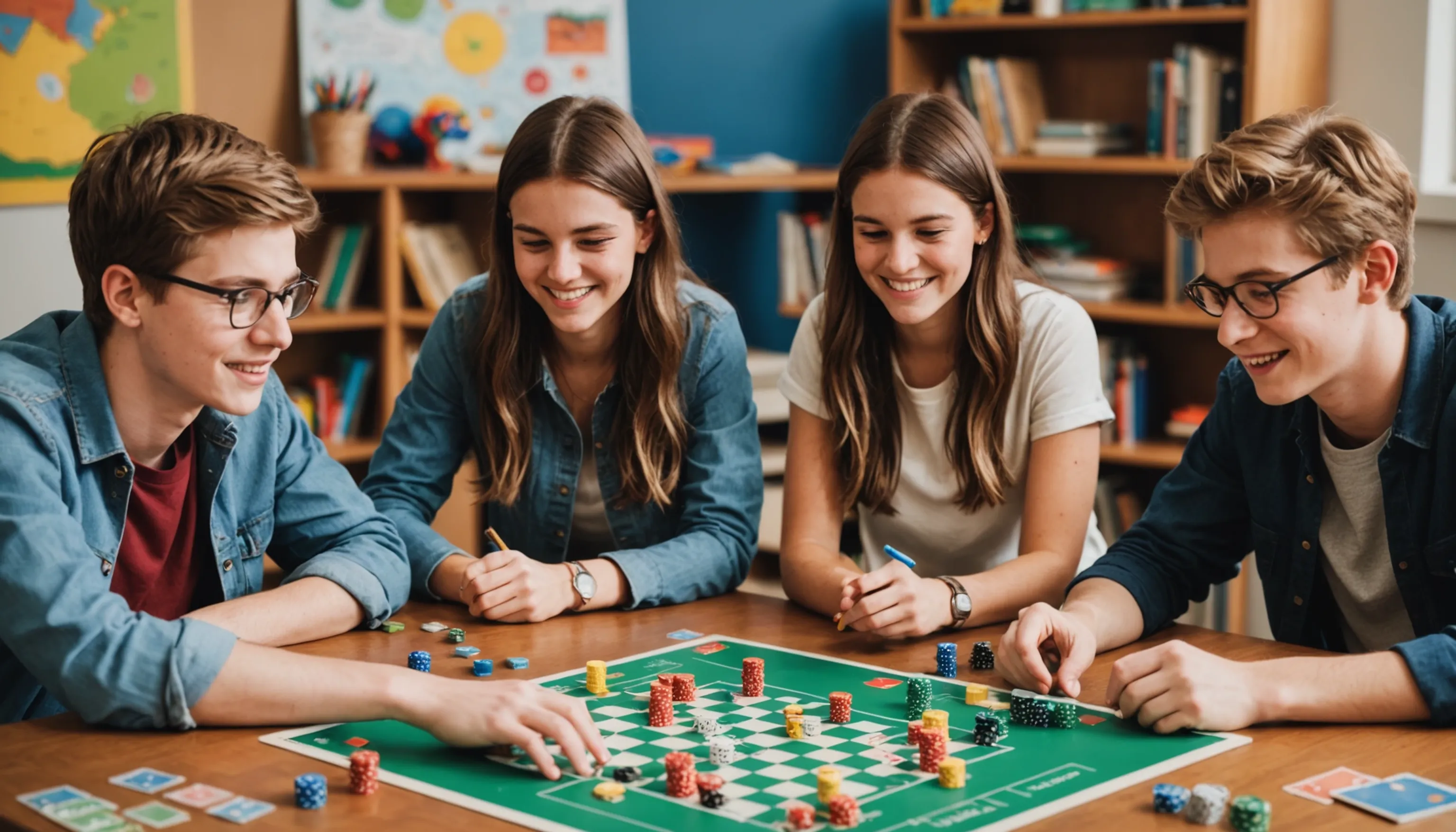 Board games that enhance math skills for teenagers