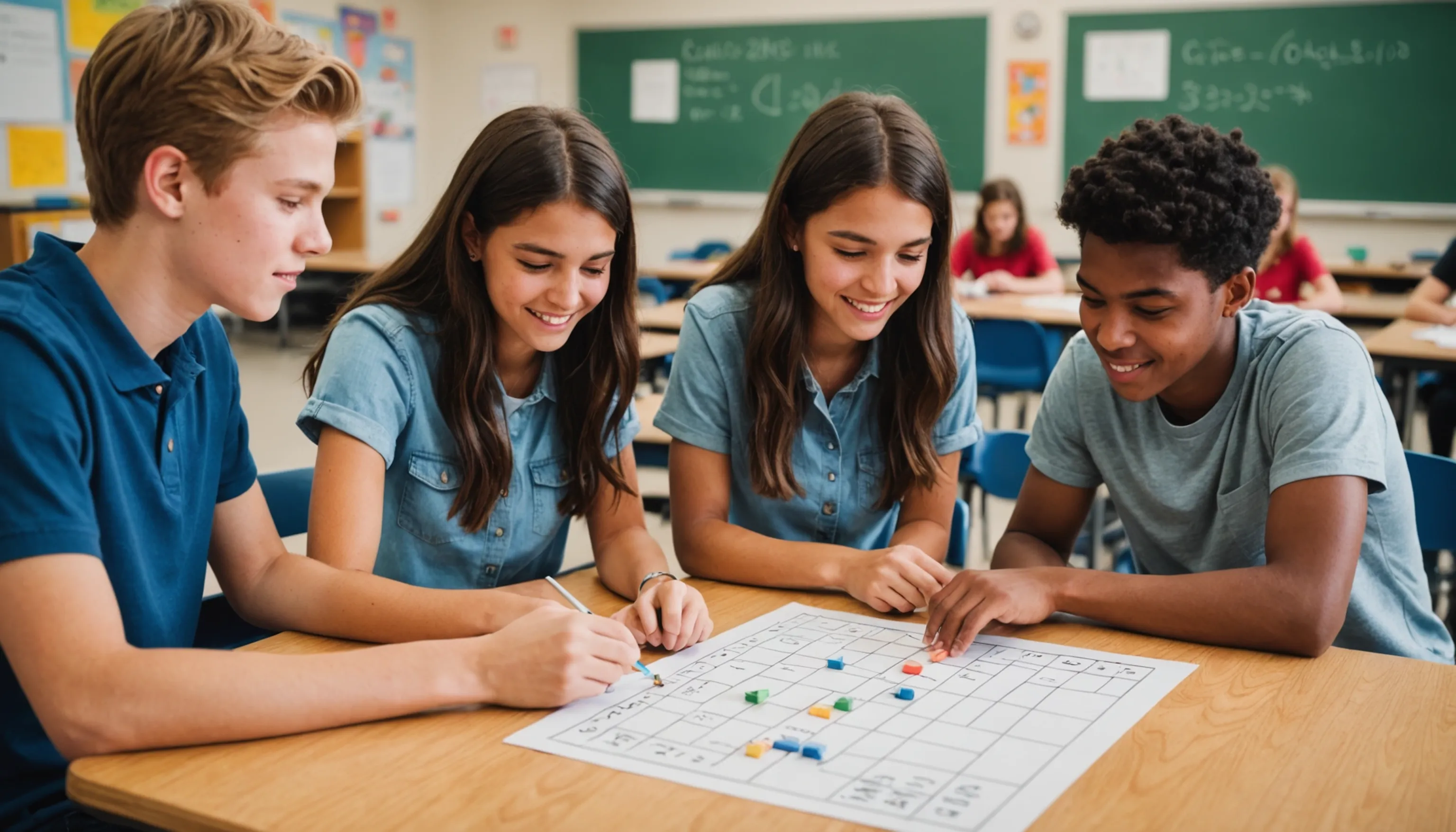 Engaging math games for Grade 11 students enhancing learning