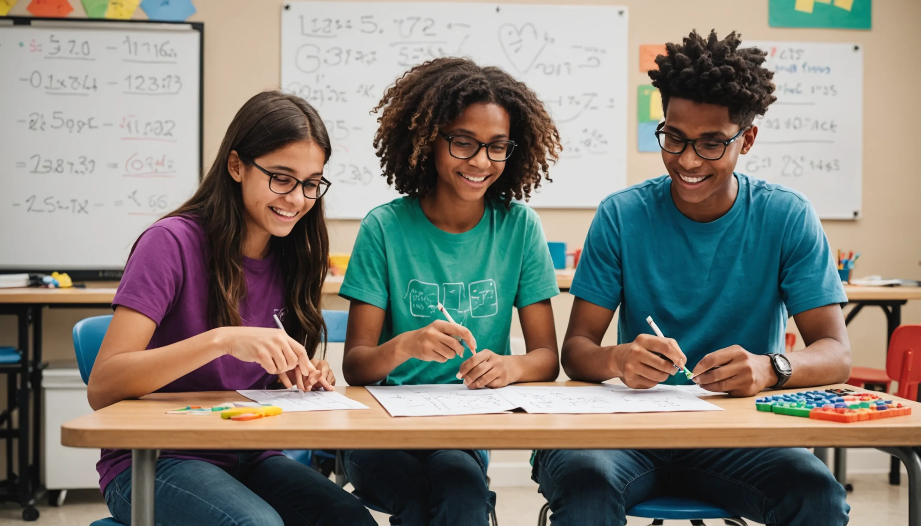 Ways to foster a love for math in teenagers