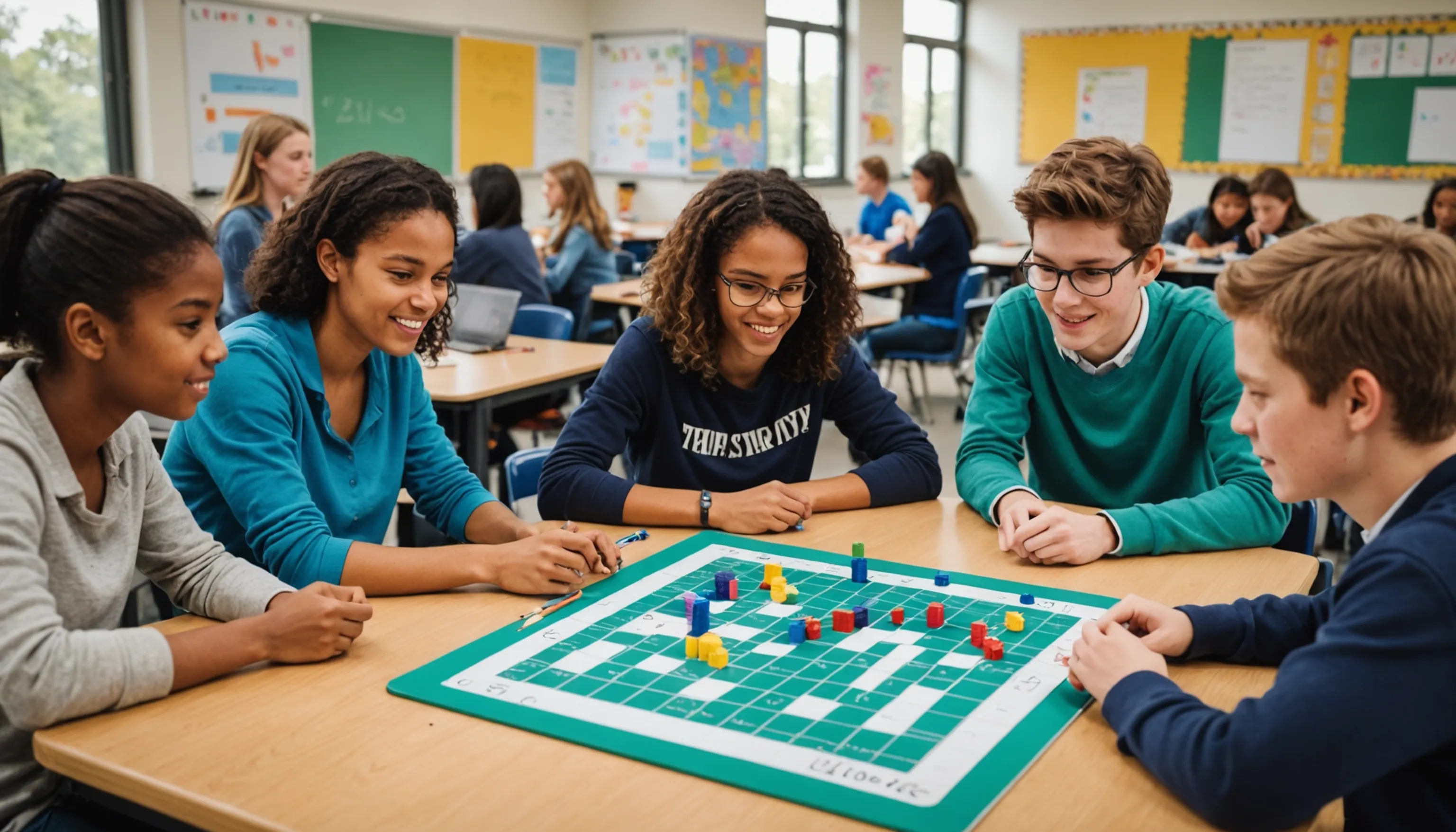 Engaging math games for university students